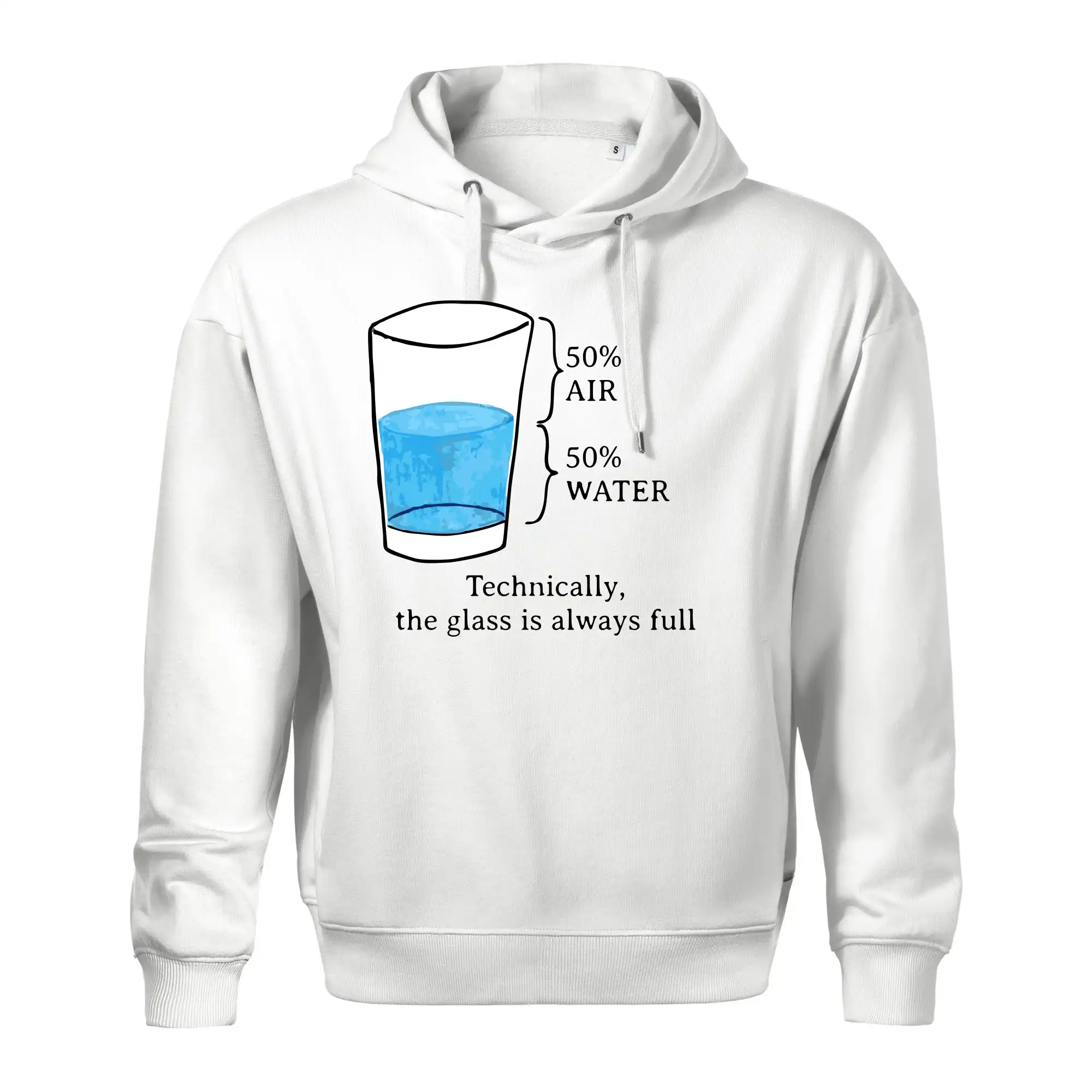 Technically, the glass is always full