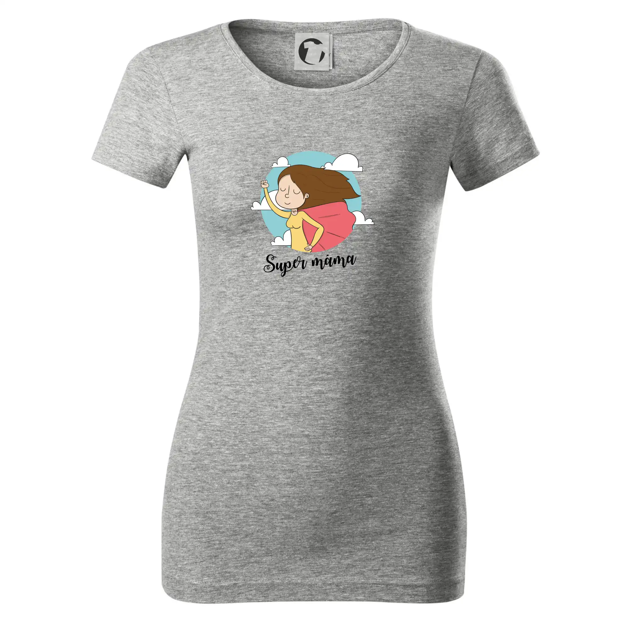 Kreslený obrázek Super máma