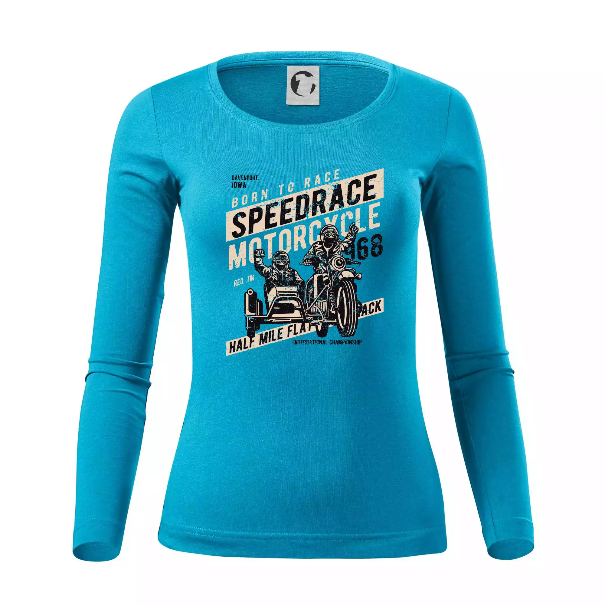 Speedrace motrcycle half mile