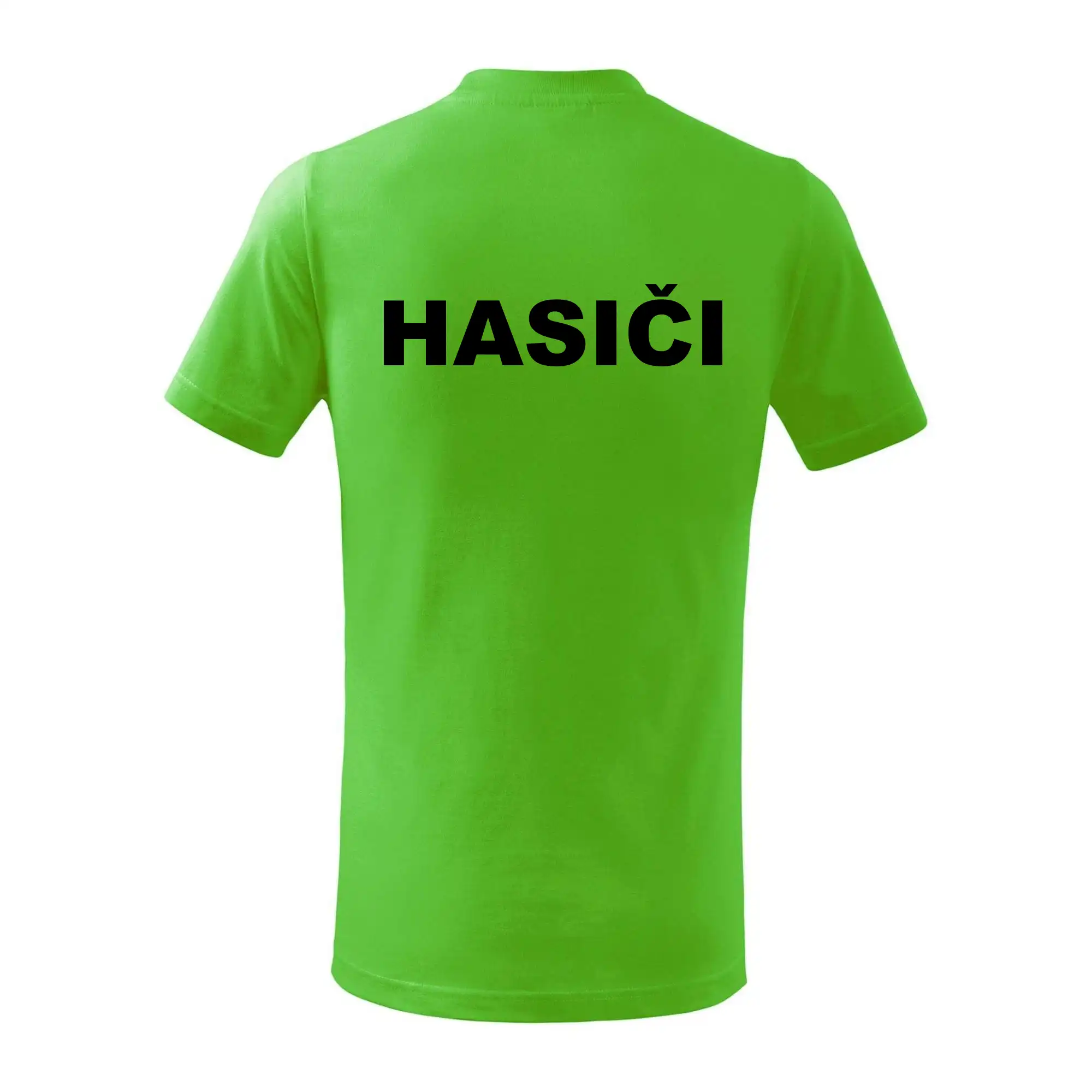 SDH znak + nápis + nápis hasiči na zádech