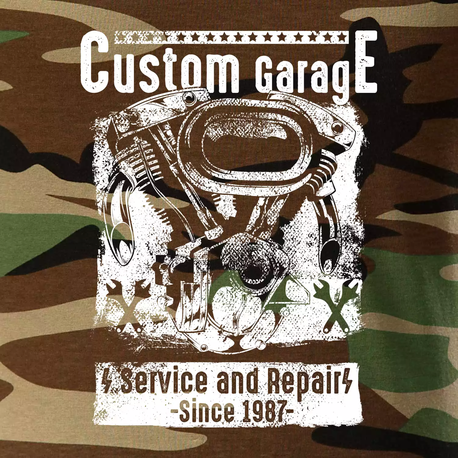 Custom Motorcycle Garage