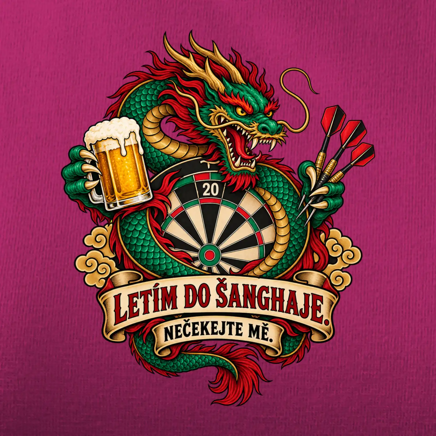 Letím do šanghaje - Nečekejte mě