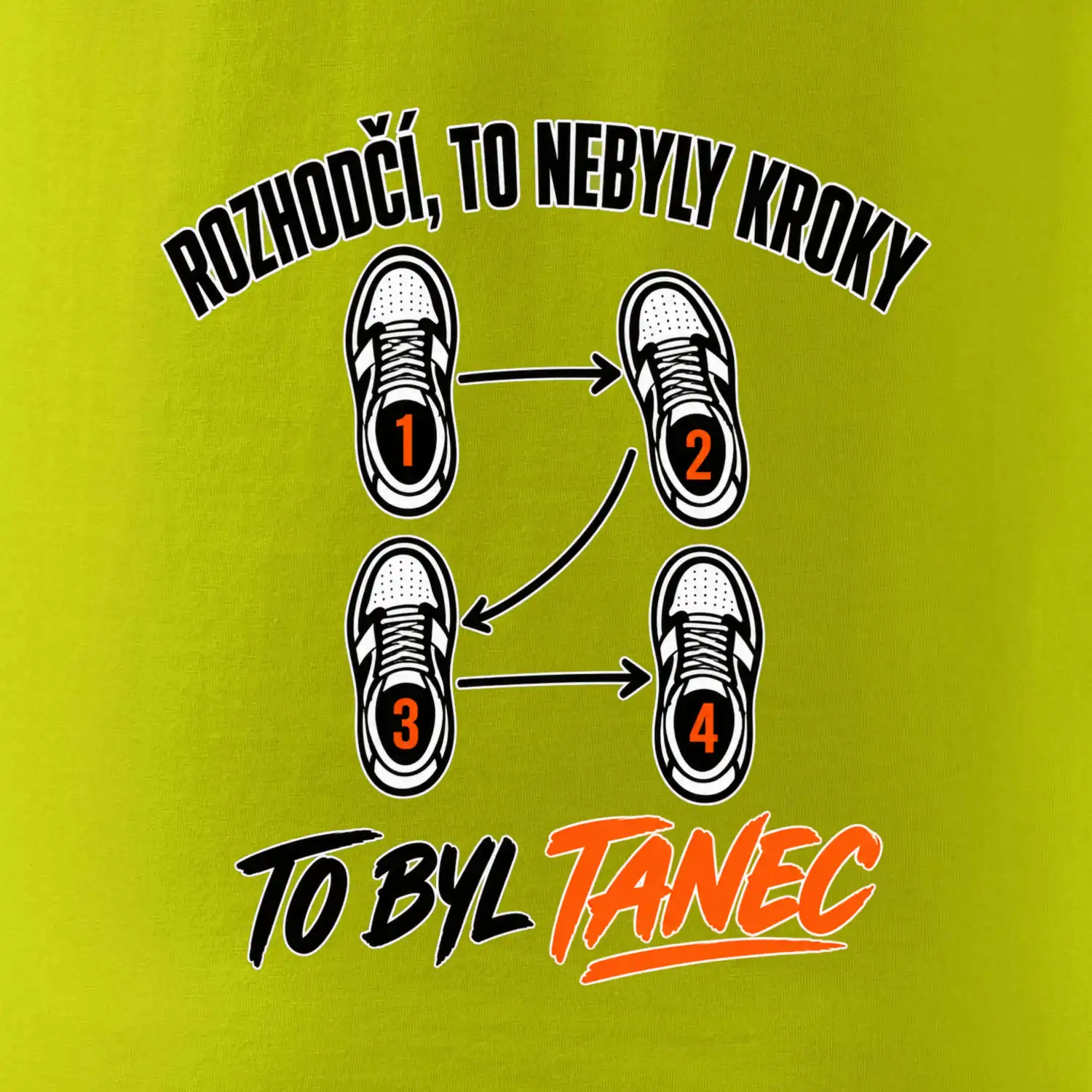 To nebyly kroky to byl tanec
