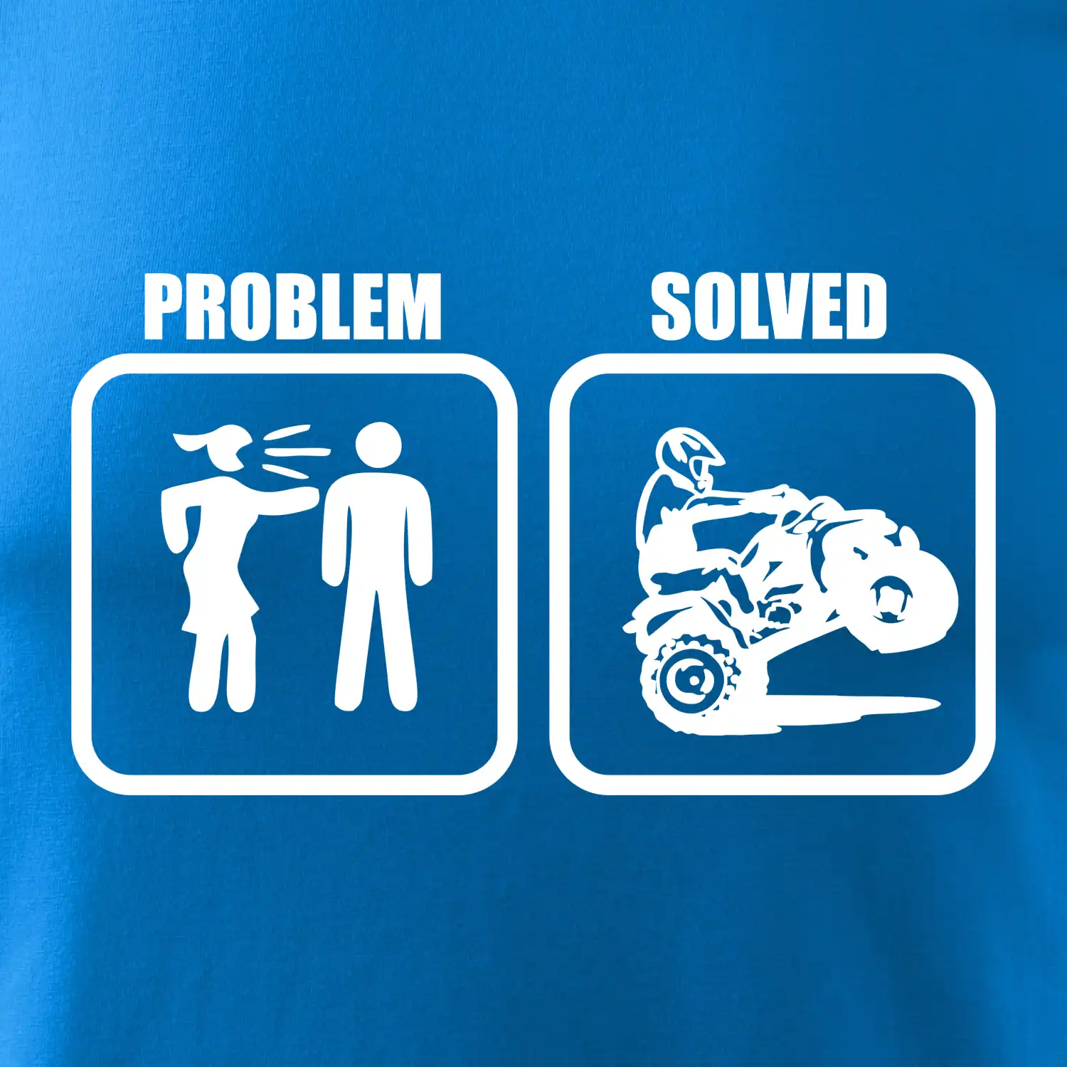 Problem quad / čtyřkolka