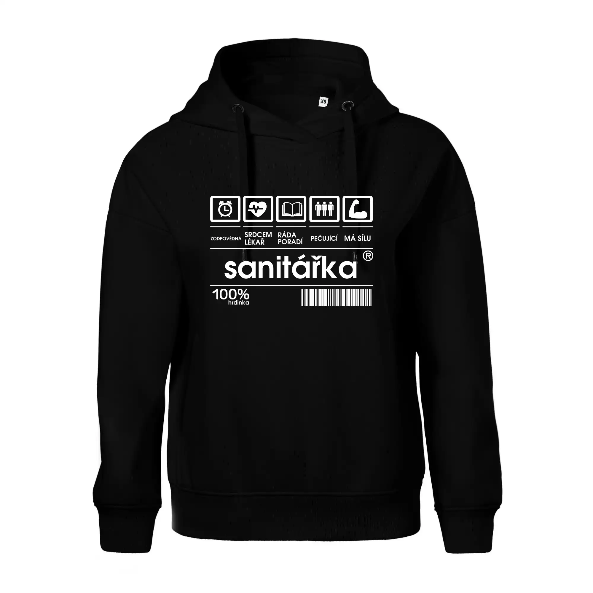 Čárový kód sanitářka