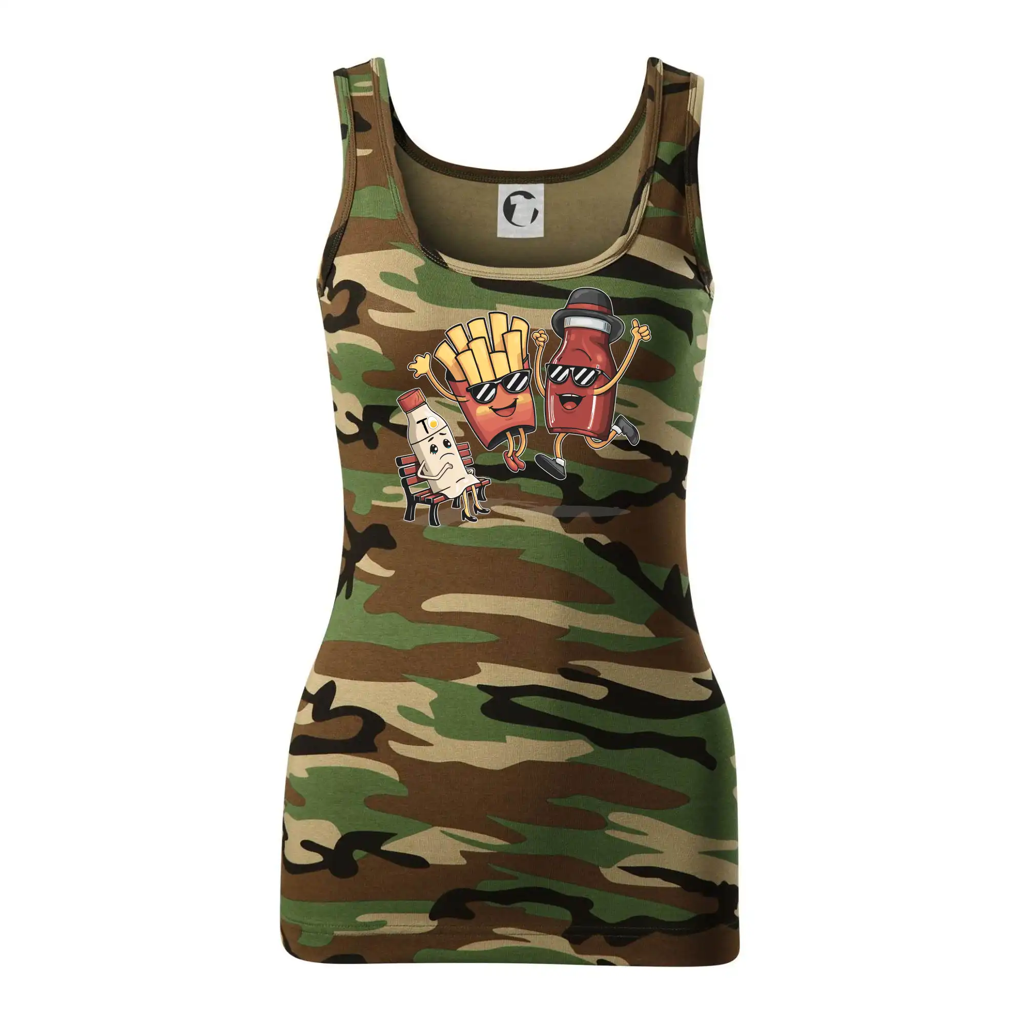 Souboj o hranolky kečup tatarka