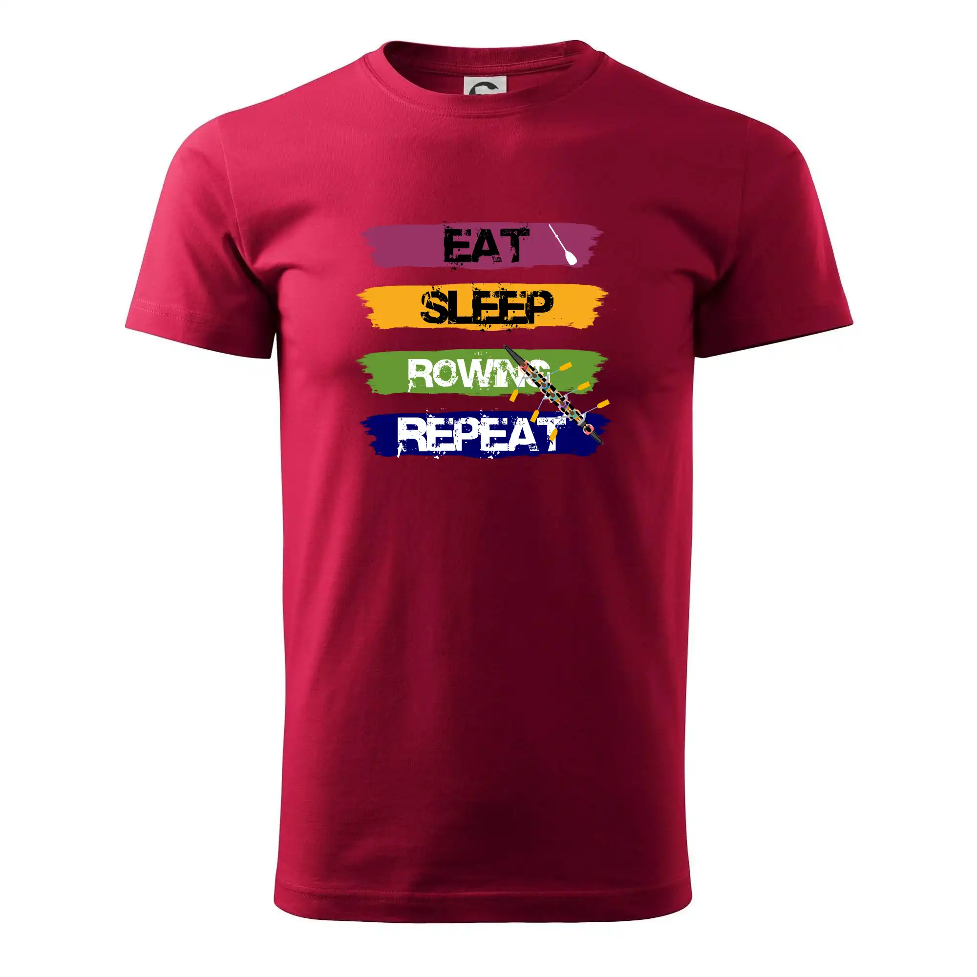 Eat sleep rowing repeat barevné