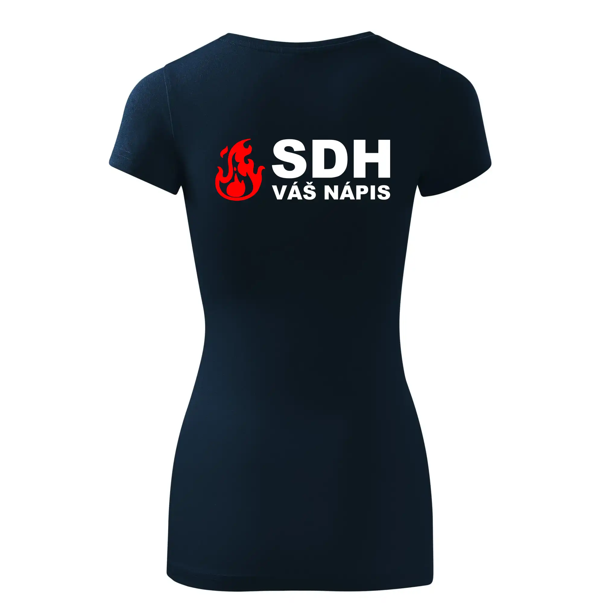 SDH nápis (oheň, firesport, název sboru - vlastní nápis)