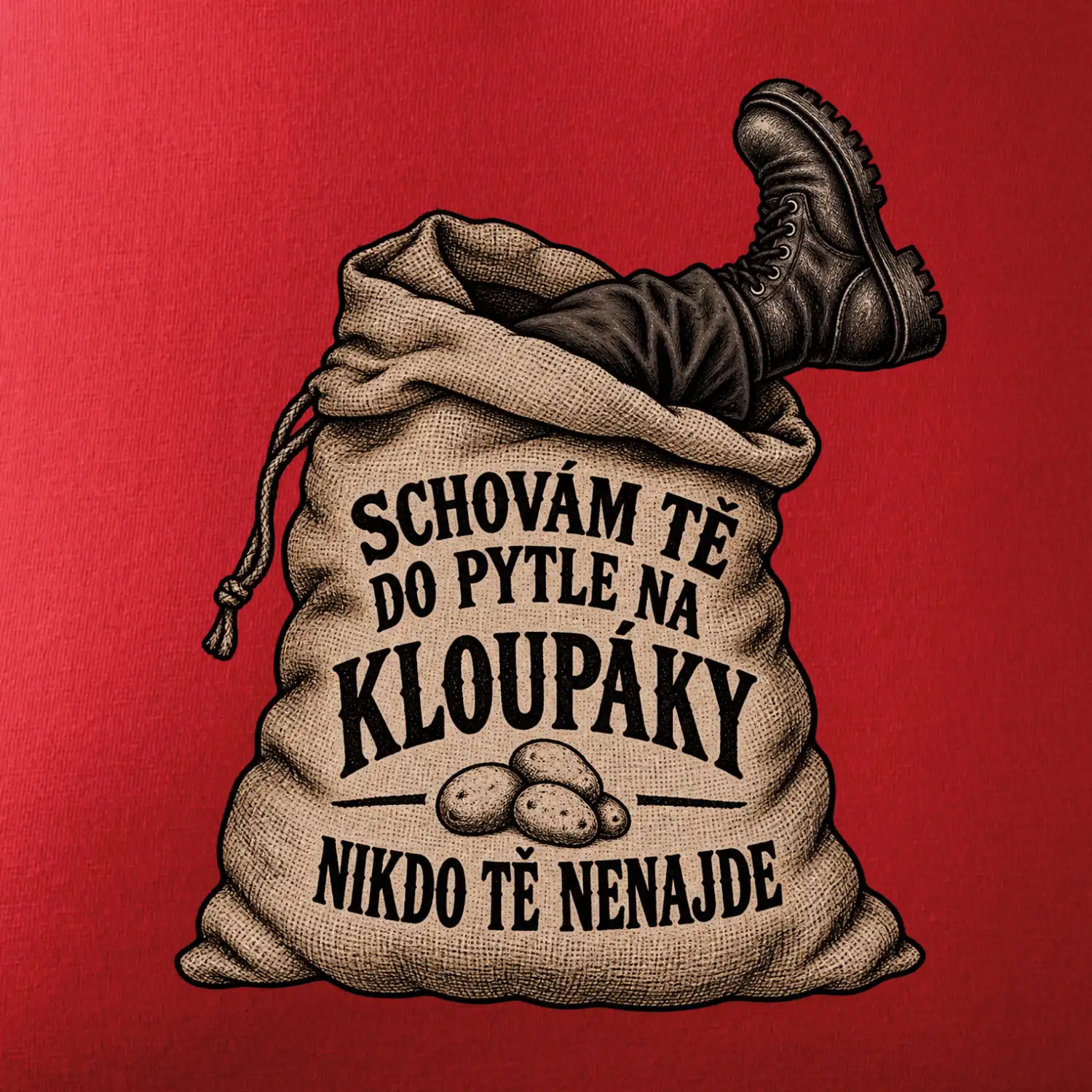 Schovám tě do pytle na kloupáky