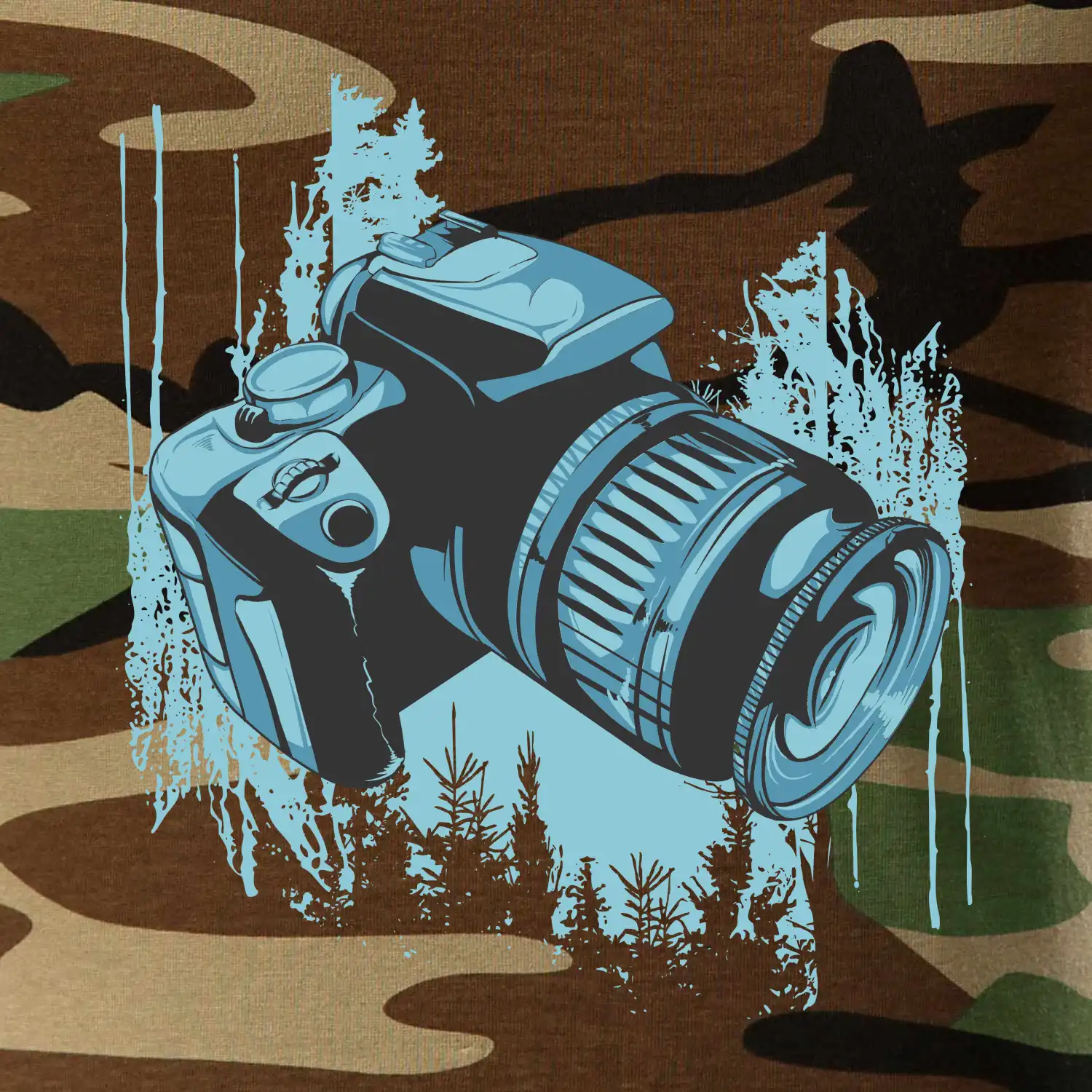 Zrcadlovka v přírodě