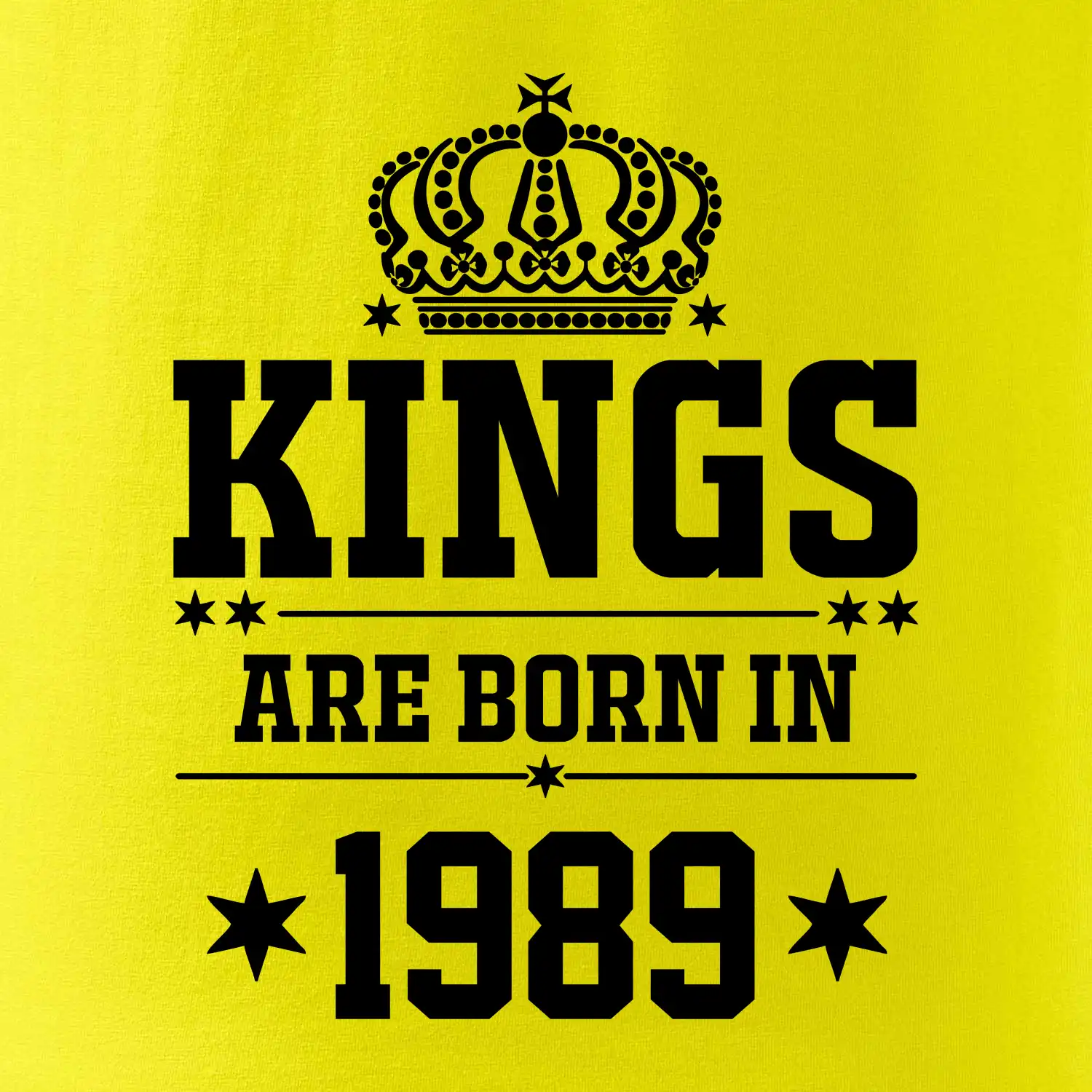 Kings are born in 1989