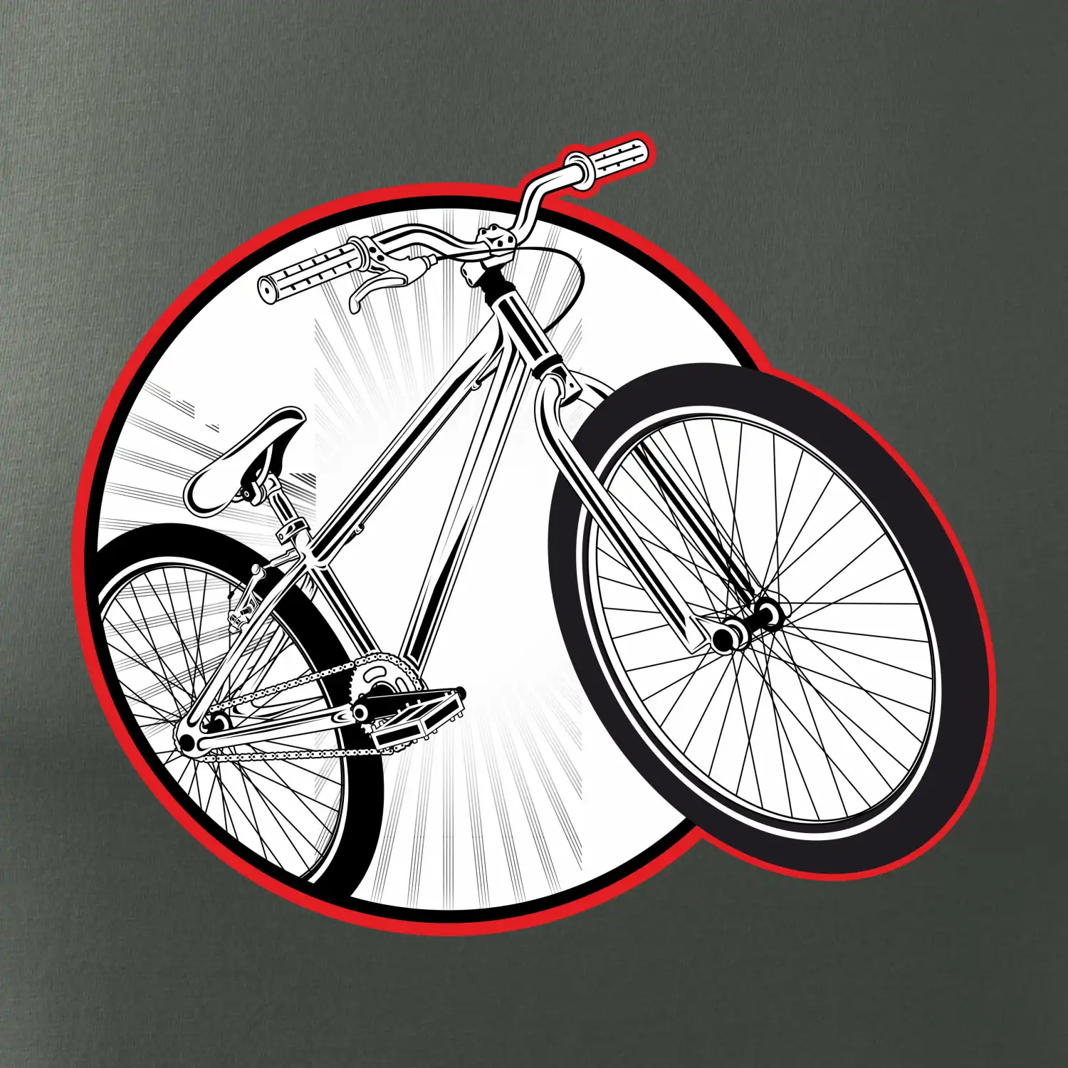 Downhill kolo v kruhu