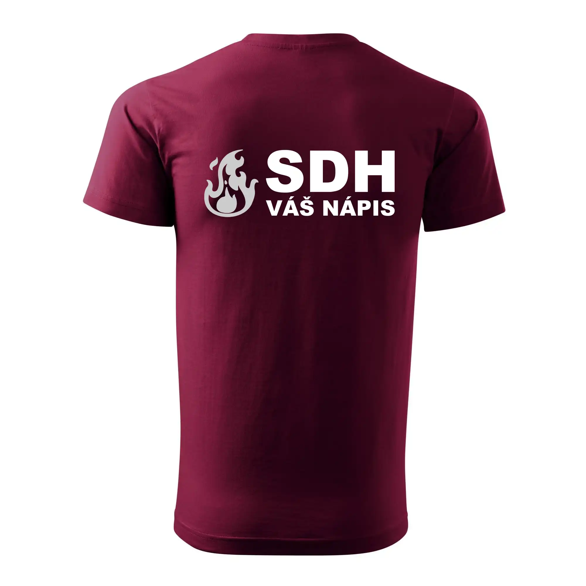 SDH REFLEXNÍ nápis (oheň, firesport, název sboru - vlastní nápis)
