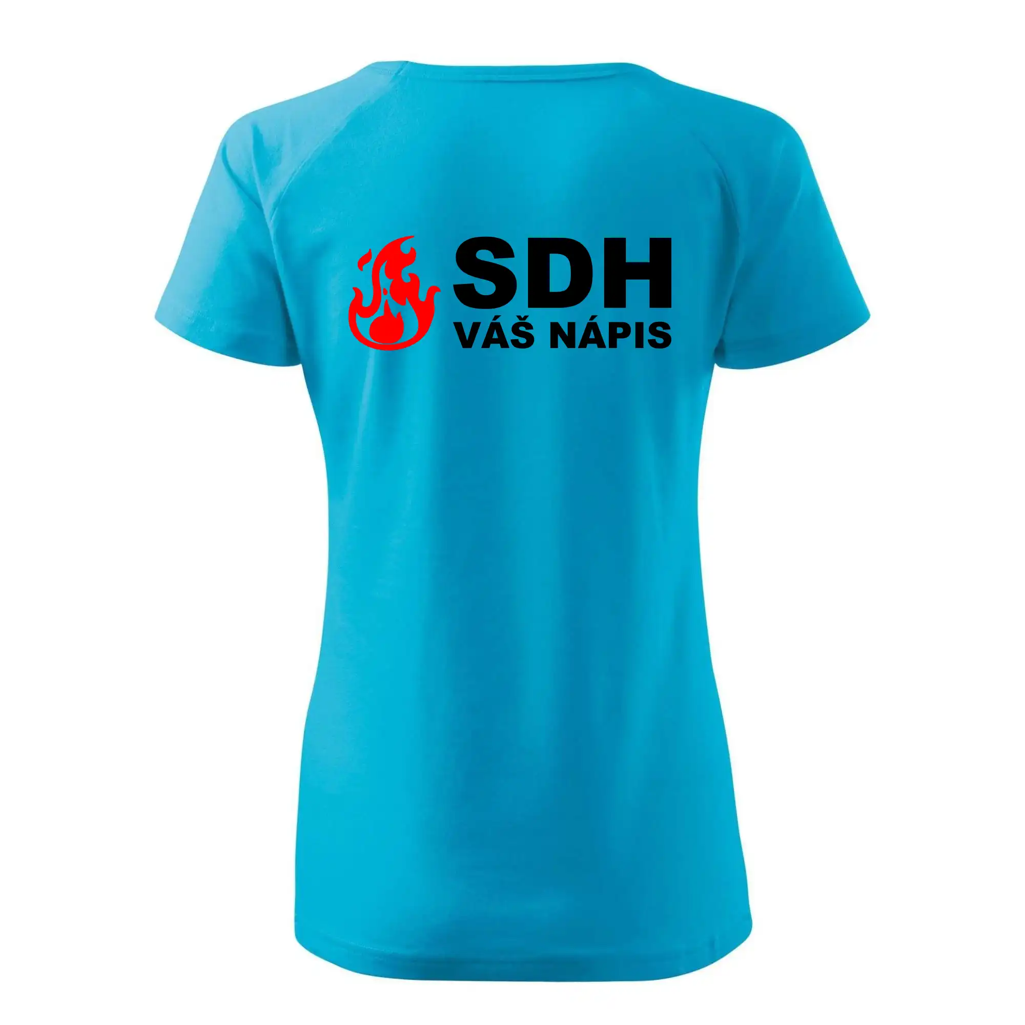 SDH nápis (oheň, firesport, název sboru - vlastní nápis)