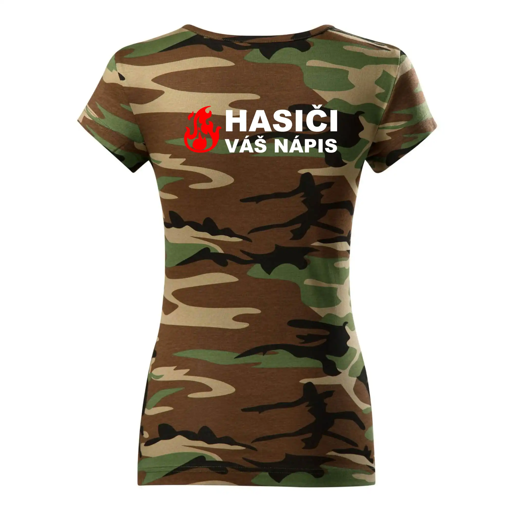 Hasiči (oheň,  Firesport, název sboru - vlastní nápis)
