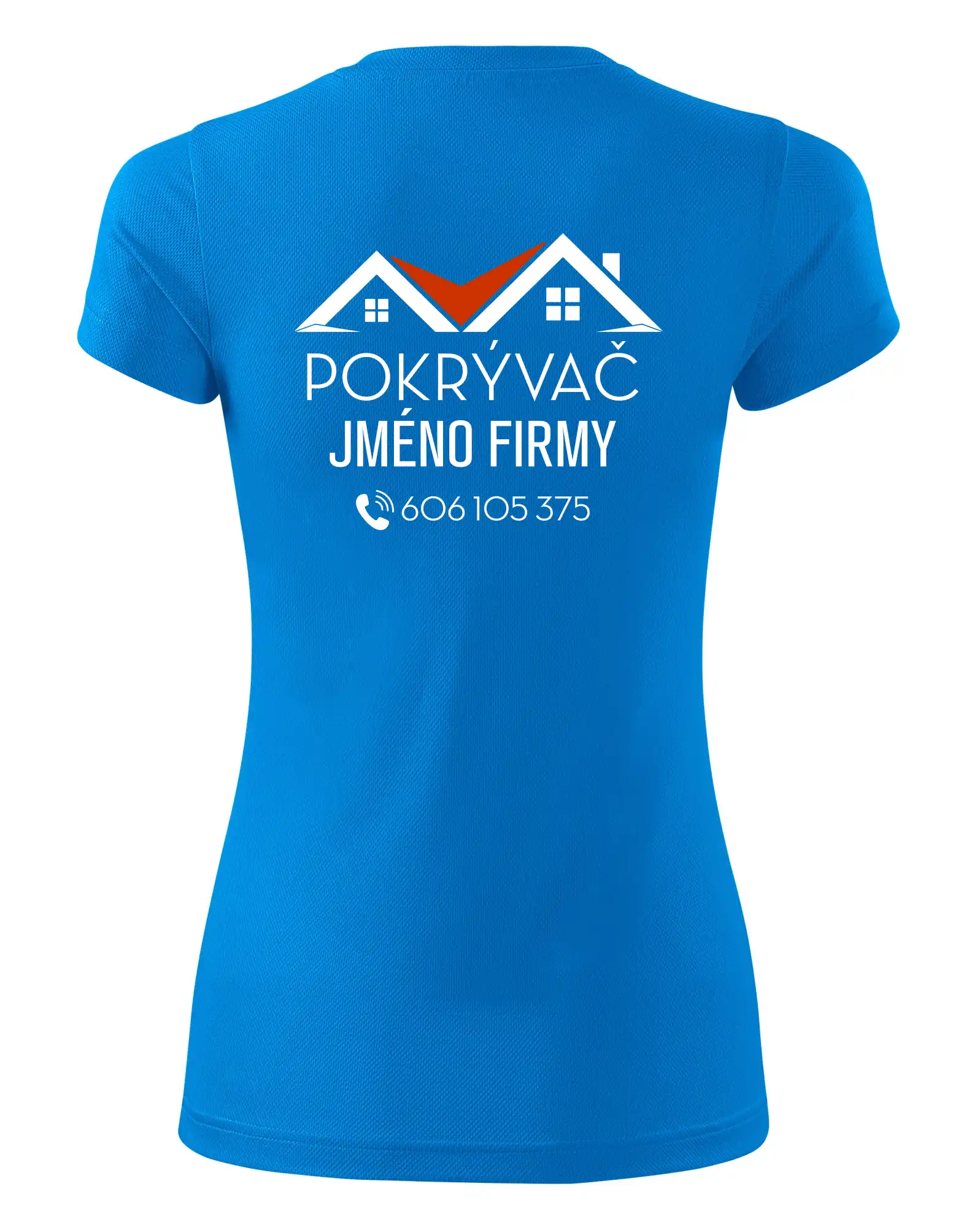 Tričko pro pokrývače - Dvě střechy
