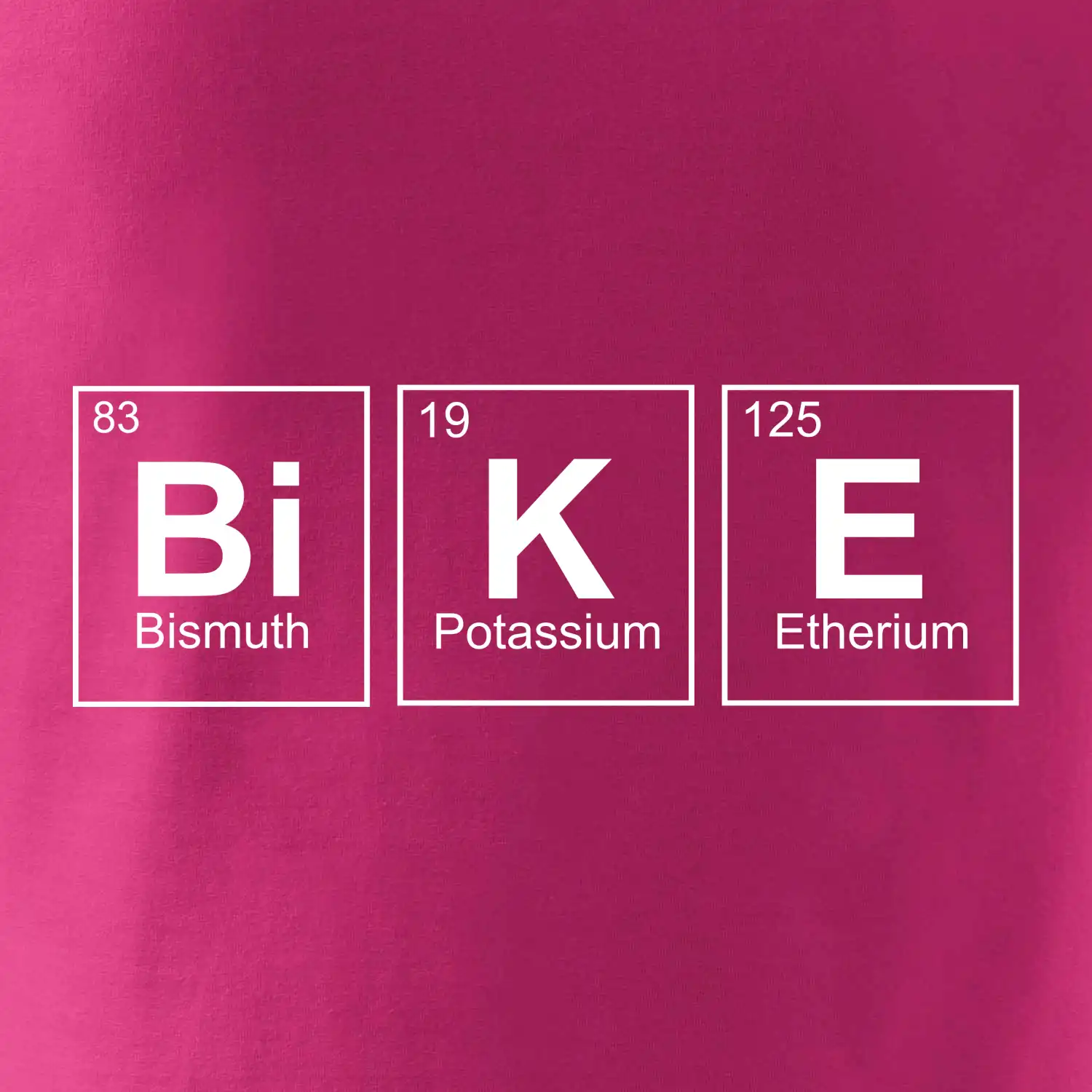 BiKE - periodická tabulka