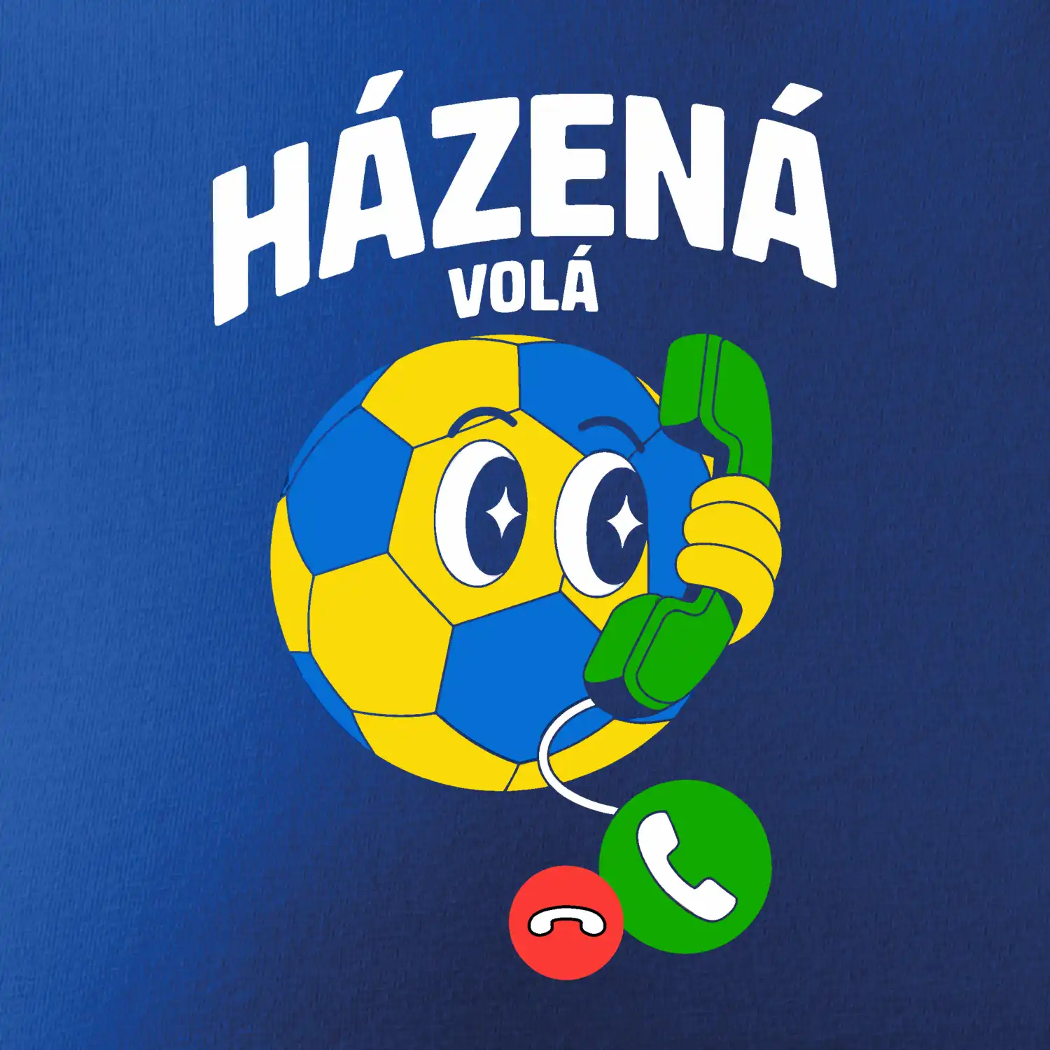 Karikatura házená volá
