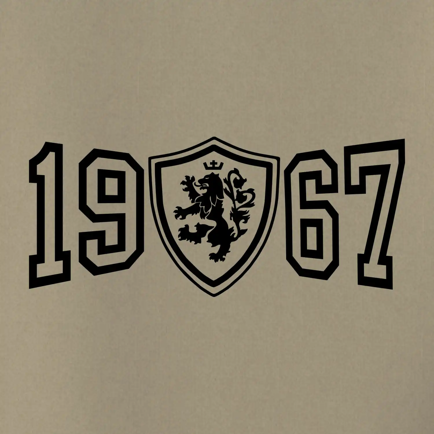 Narozeninový motiv - znak - 1967