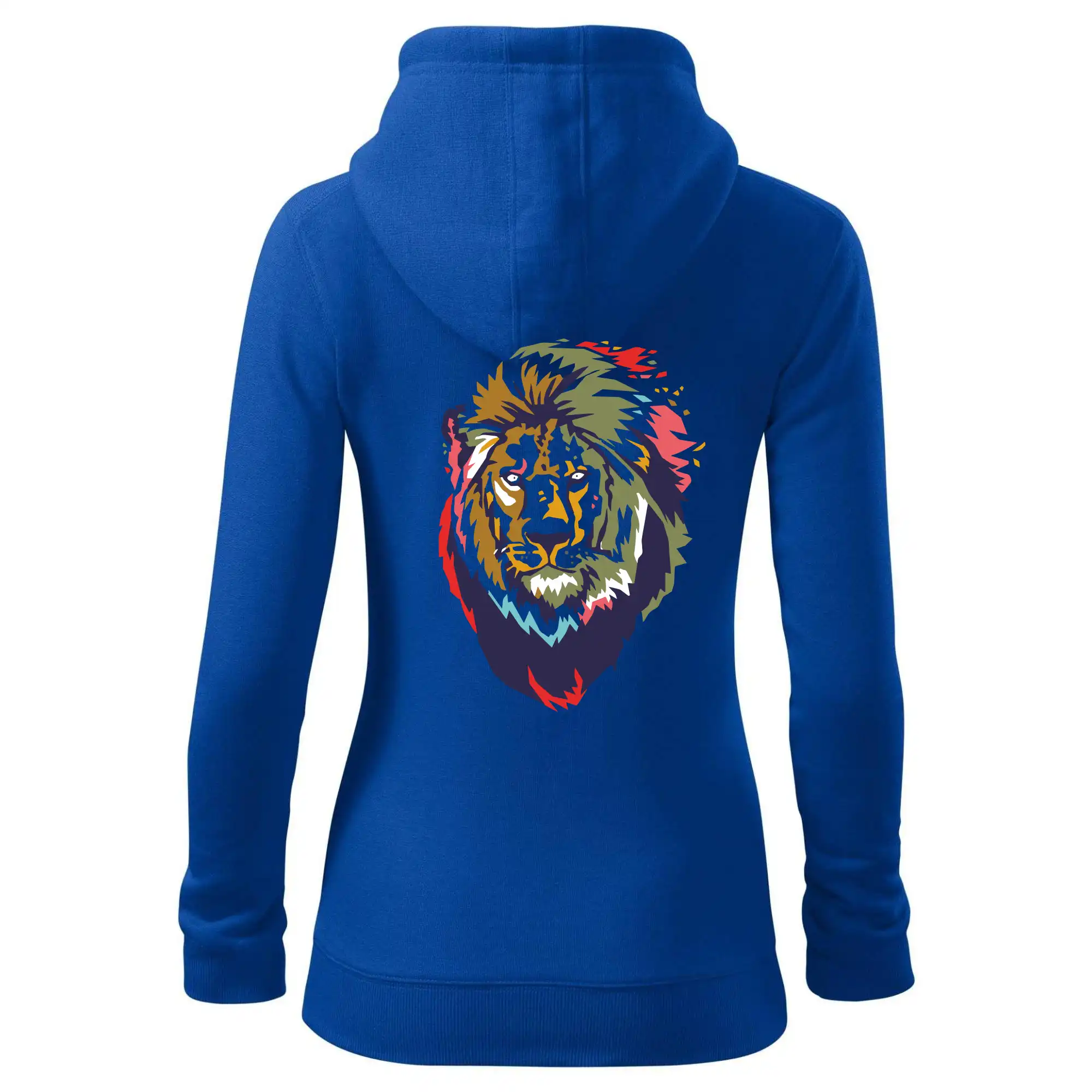 Hlava lva kreslená jednoduchá