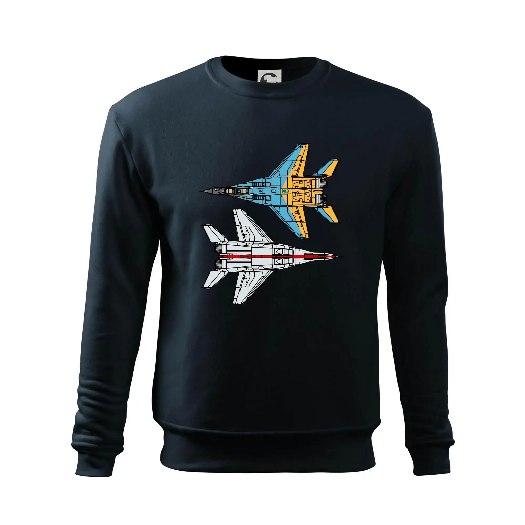 Mig 29 Fulcrum ze spoda a ze zhora