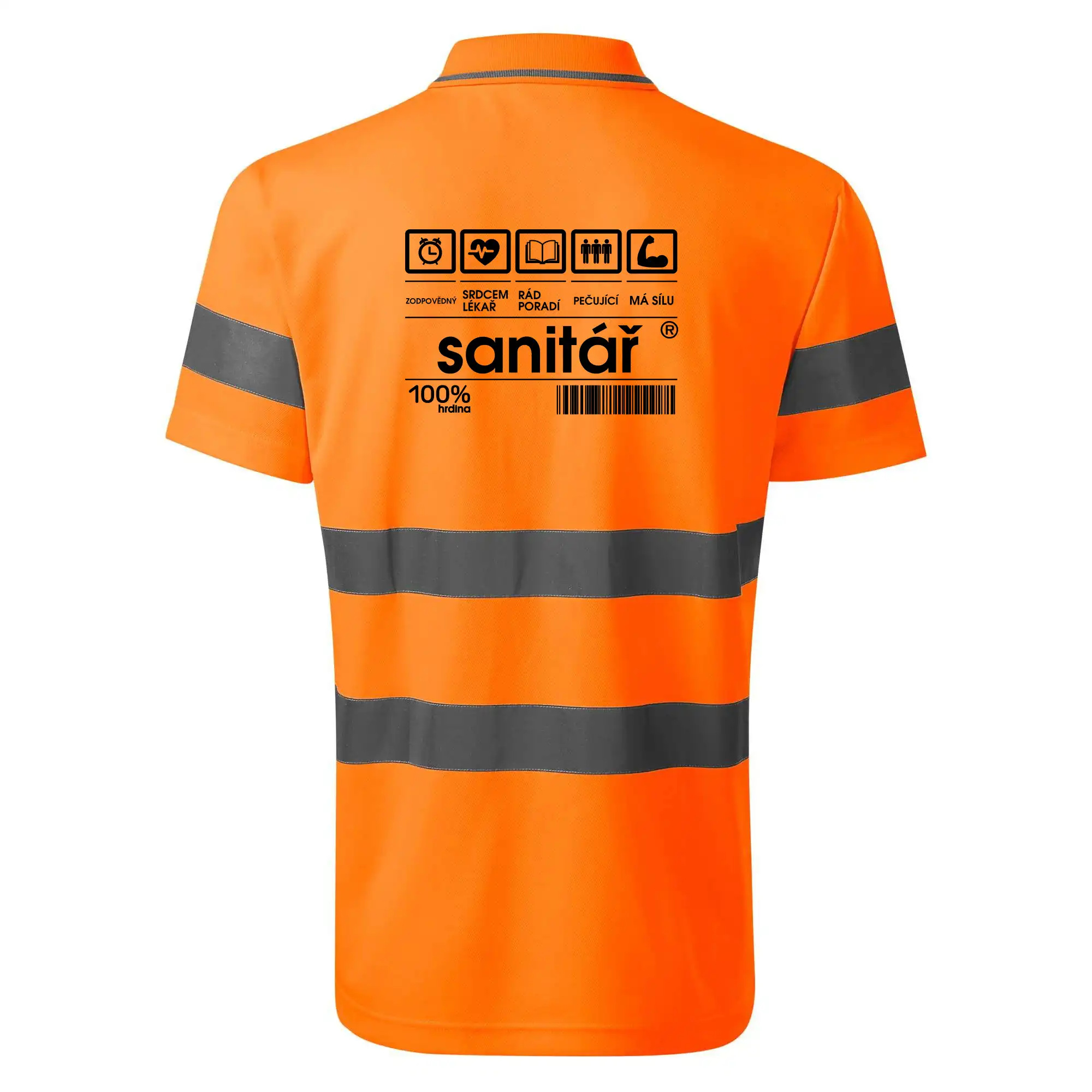 Čárový kód sanitář