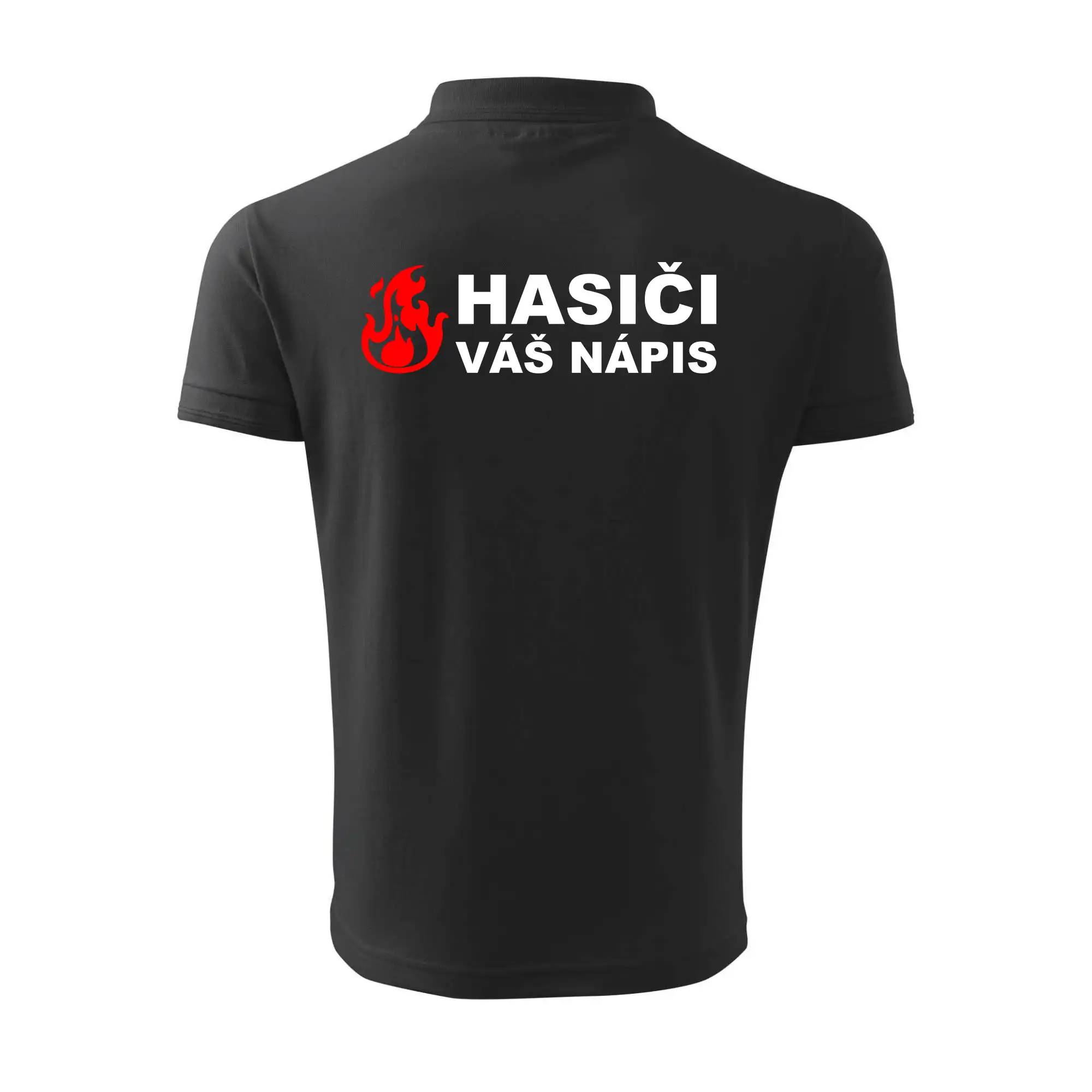 Hasiči (oheň,  Firesport, název sboru - vlastní nápis)