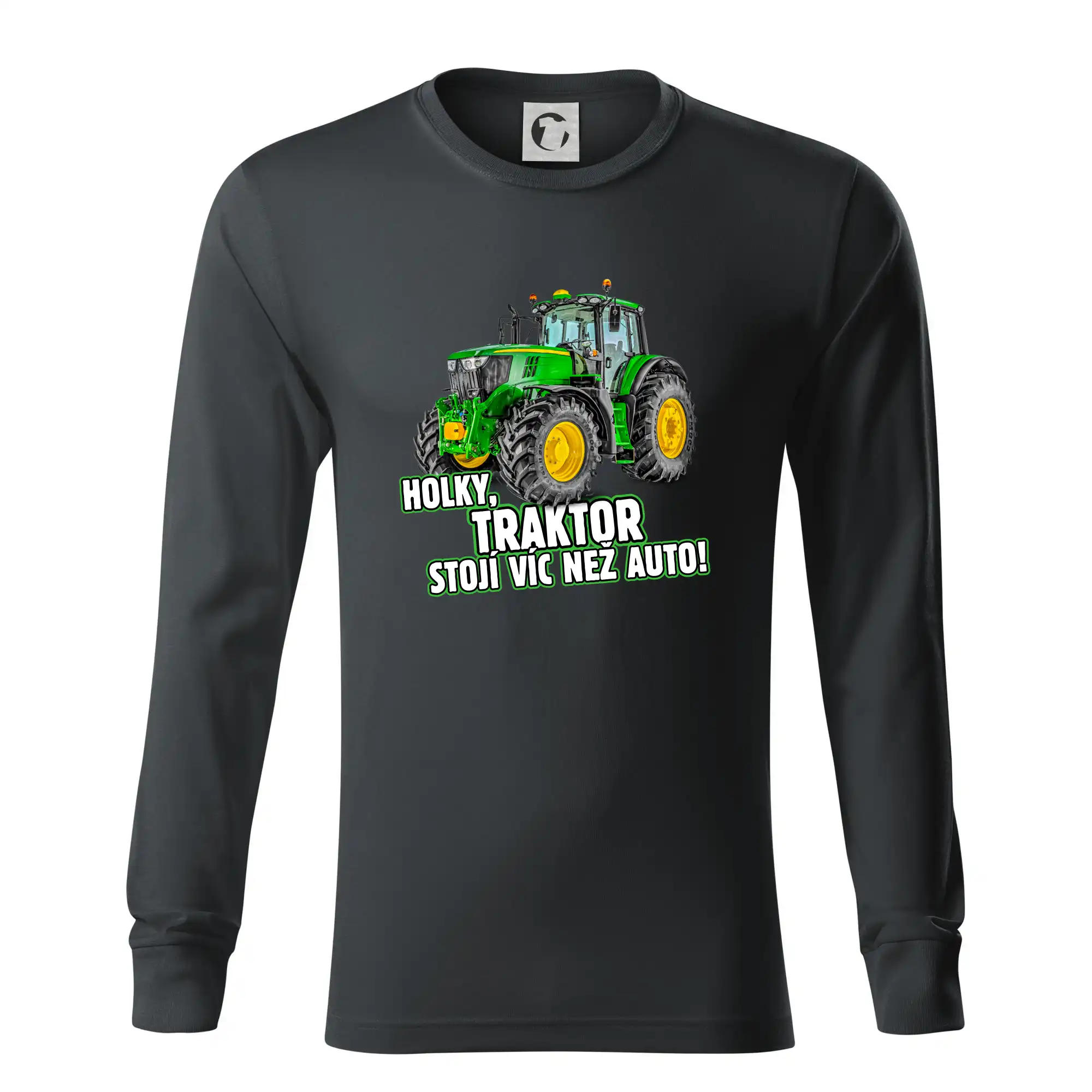 Holky, traktor stojí víc než auto