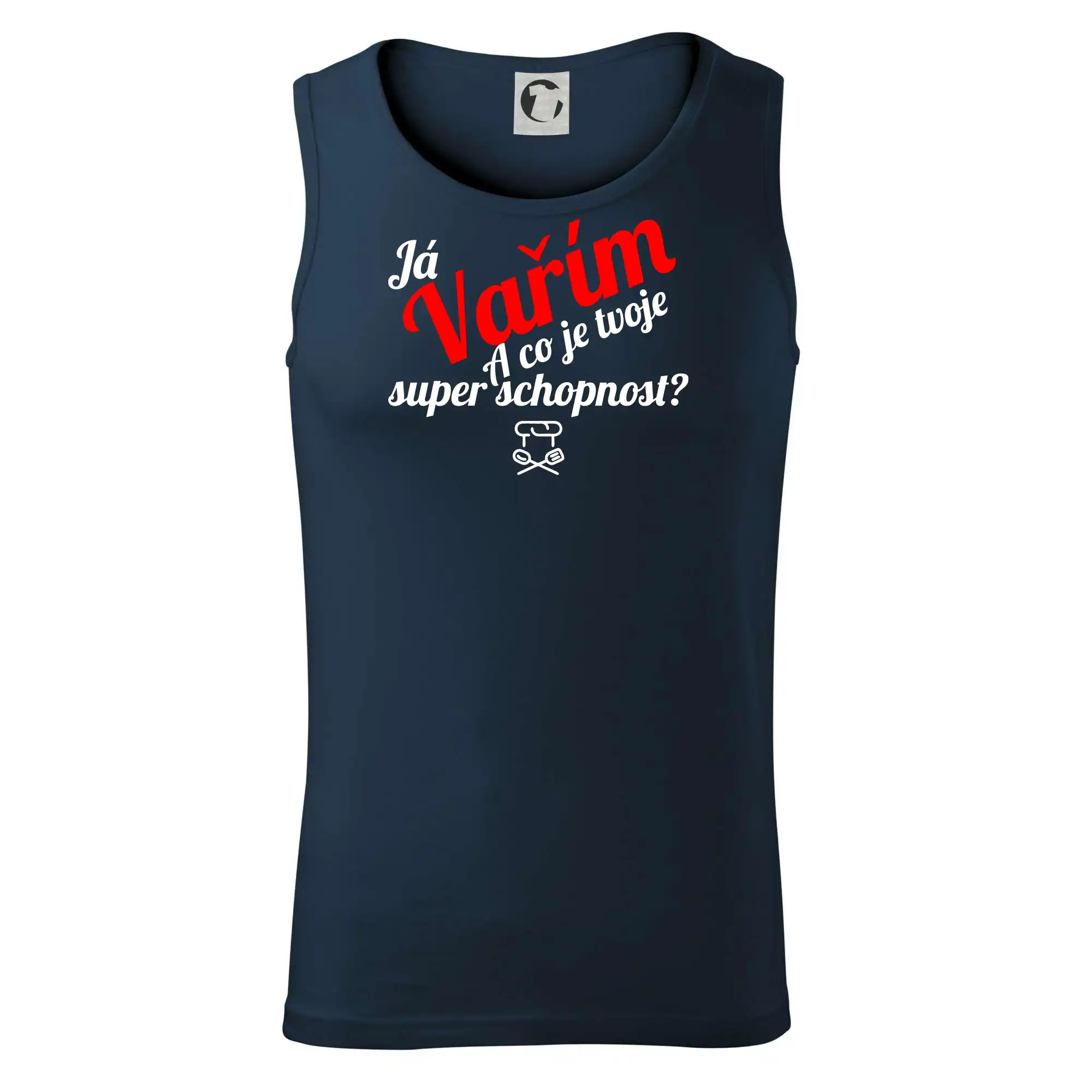 Já vařím - tvoje superschopnost? šikmý nápis