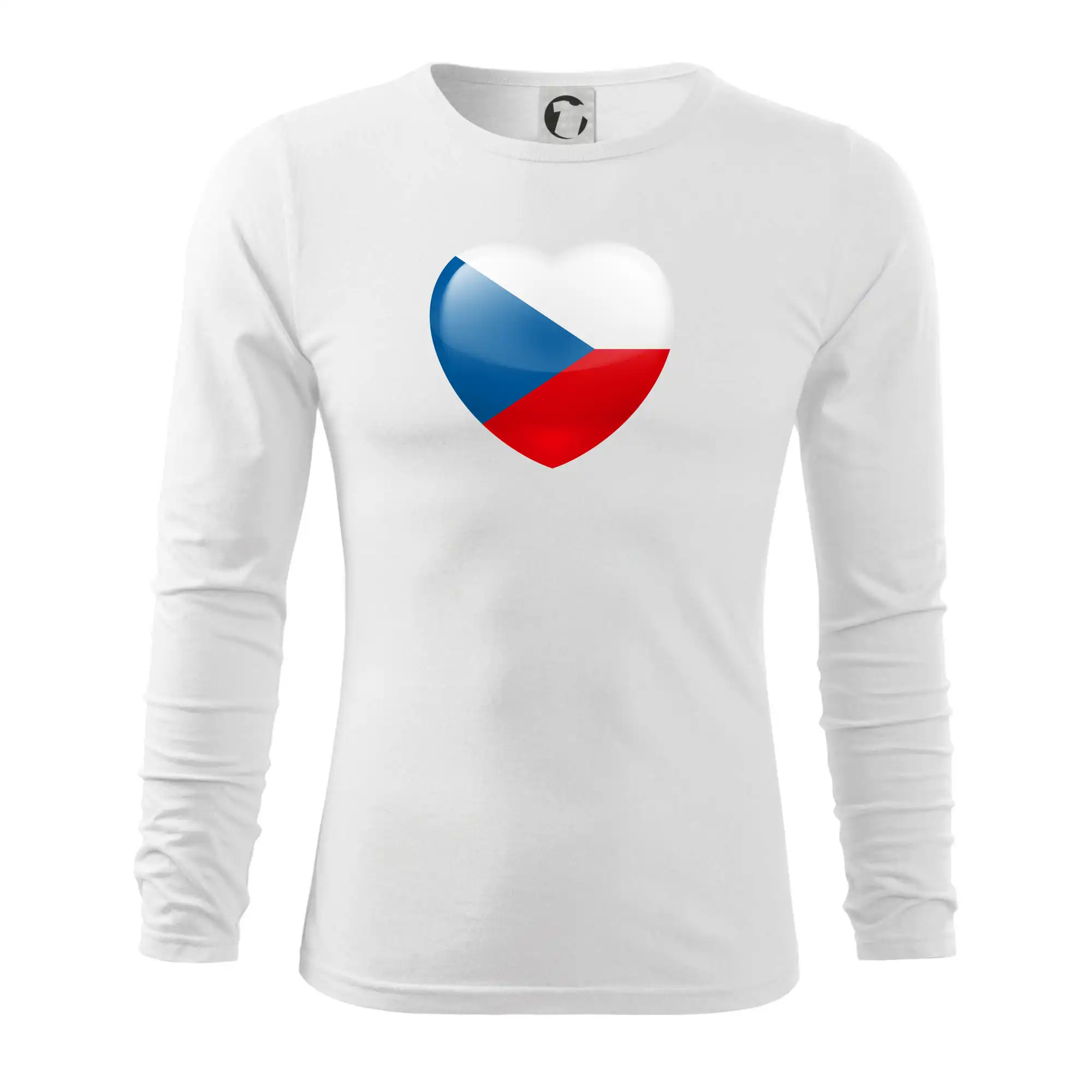 Česká vlajka srdce