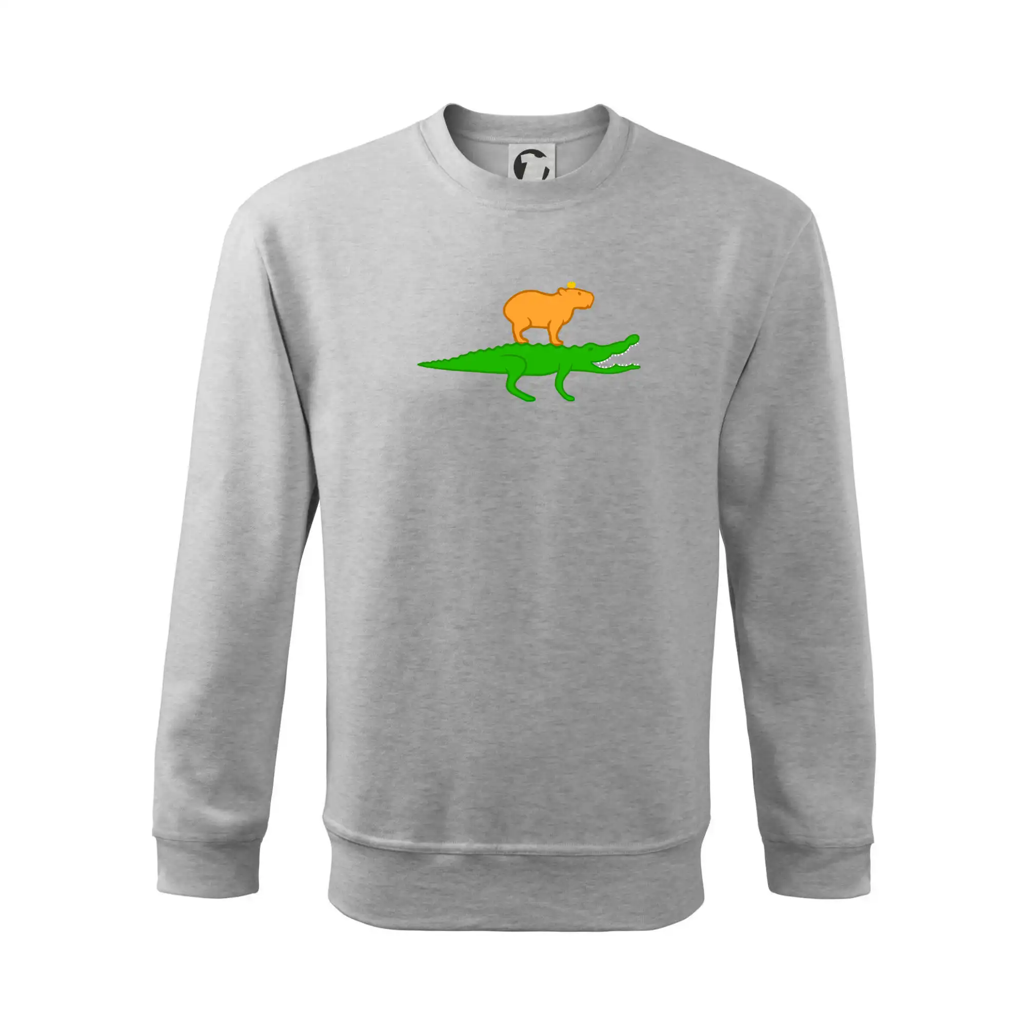 Kapybara na krokodýlovi (Moňas)
