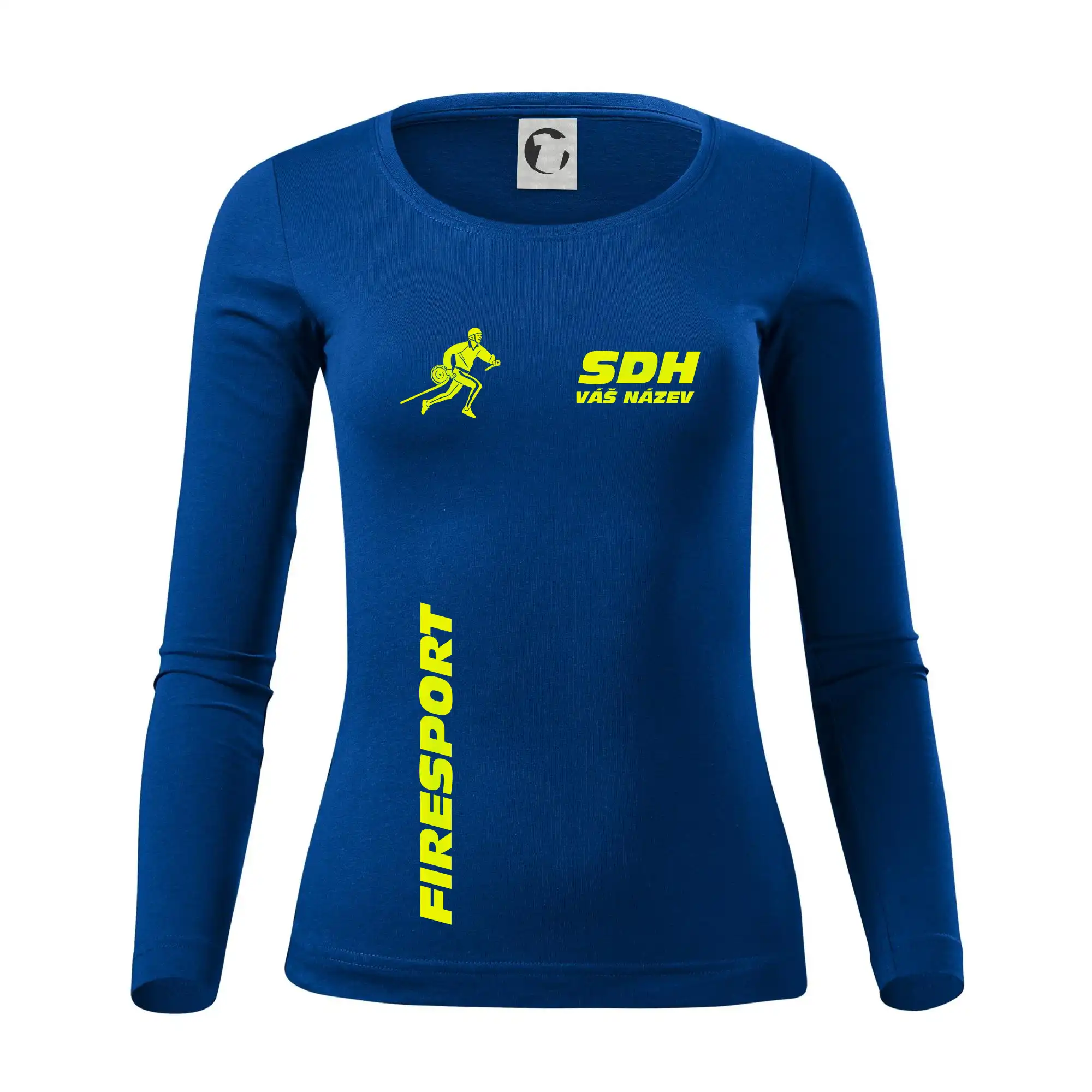 Hasičský sport SDH + váš název FLUO