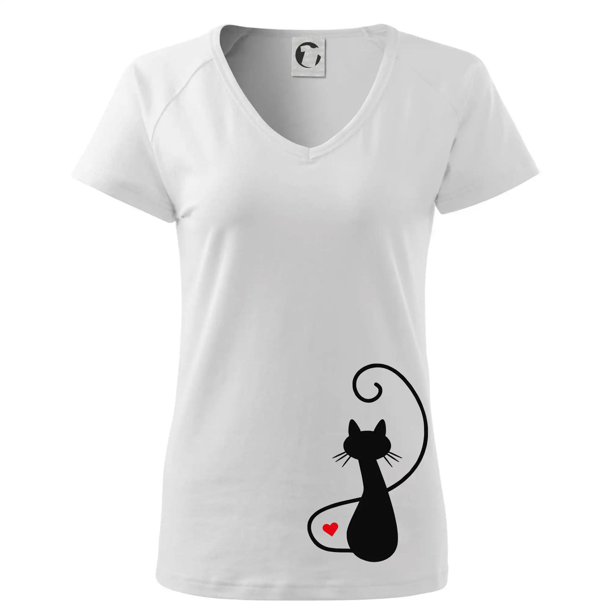 Zamilovaná kočka zpředu