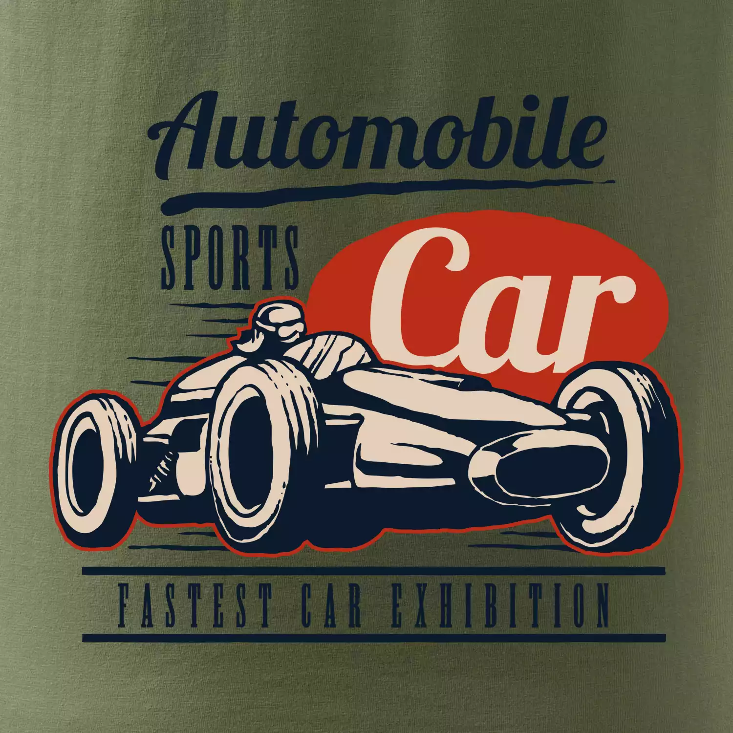 Automobile sports car