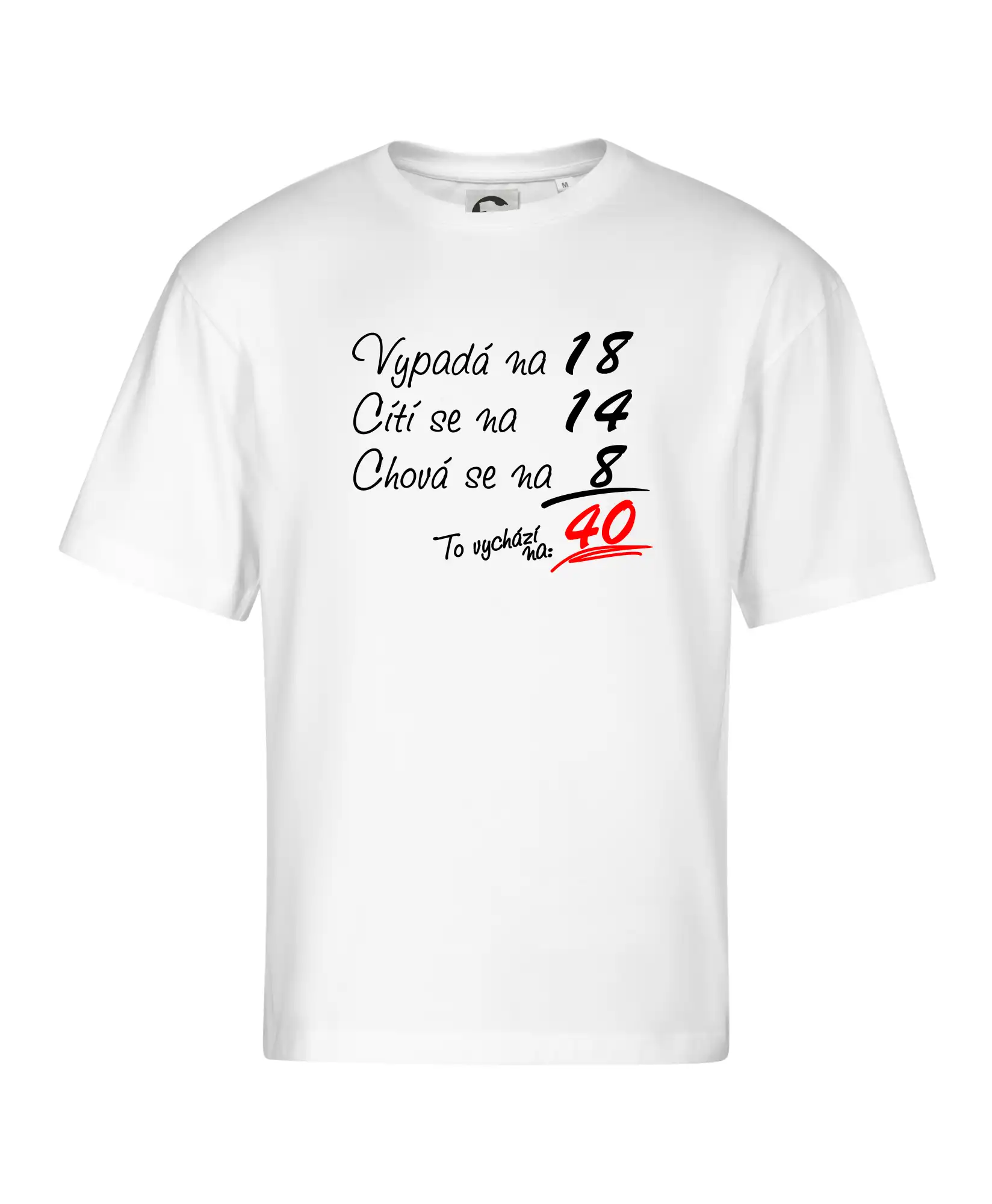 Vypadá, cítí se, chová se - 40 let