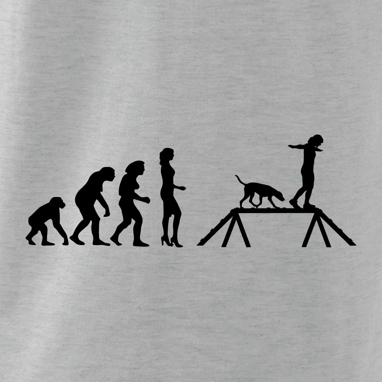 Evoluce agility žena