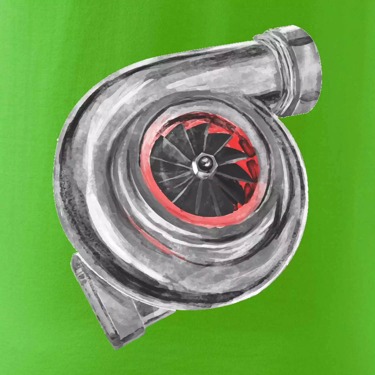 Turbo olejomalba