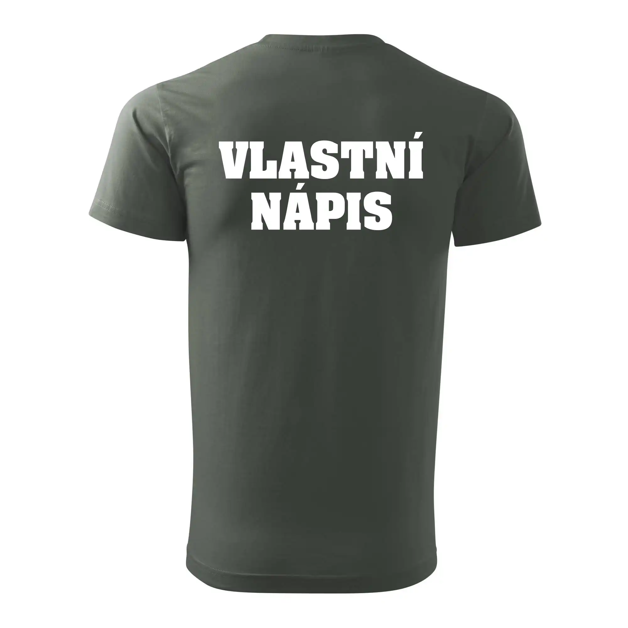 Hvězda života - vlastní nápis vpředu a vzadu