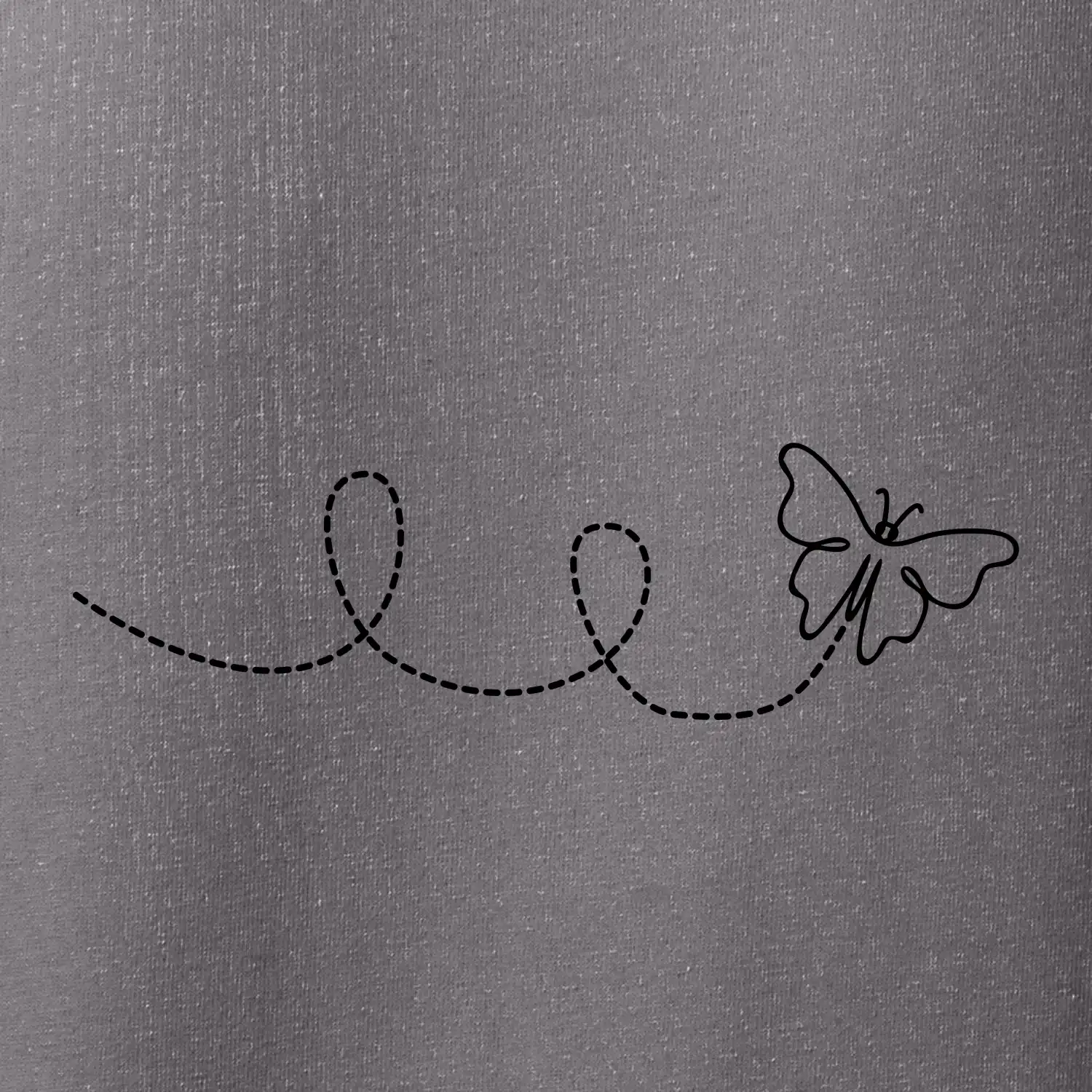 Dráha letu motýla - smyčka