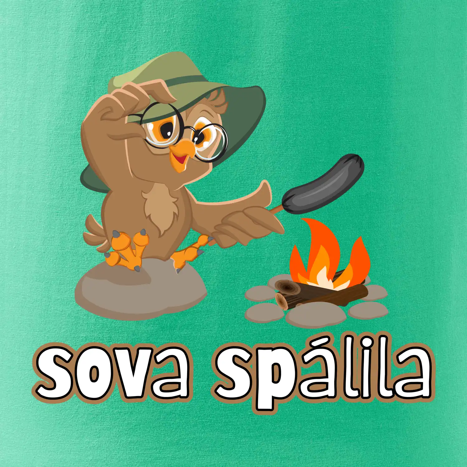 Sova spálila