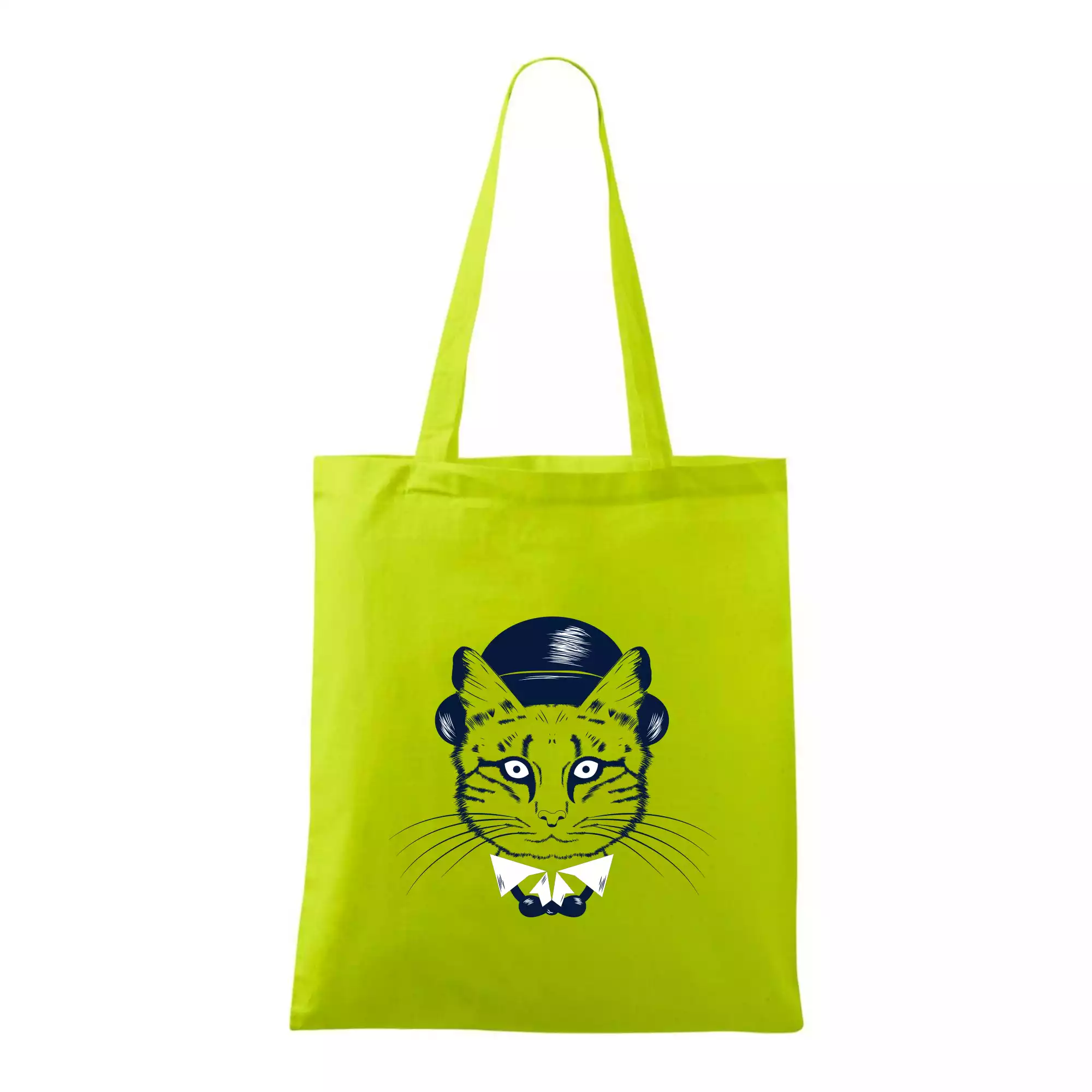 Kočka hipster s kloboukem