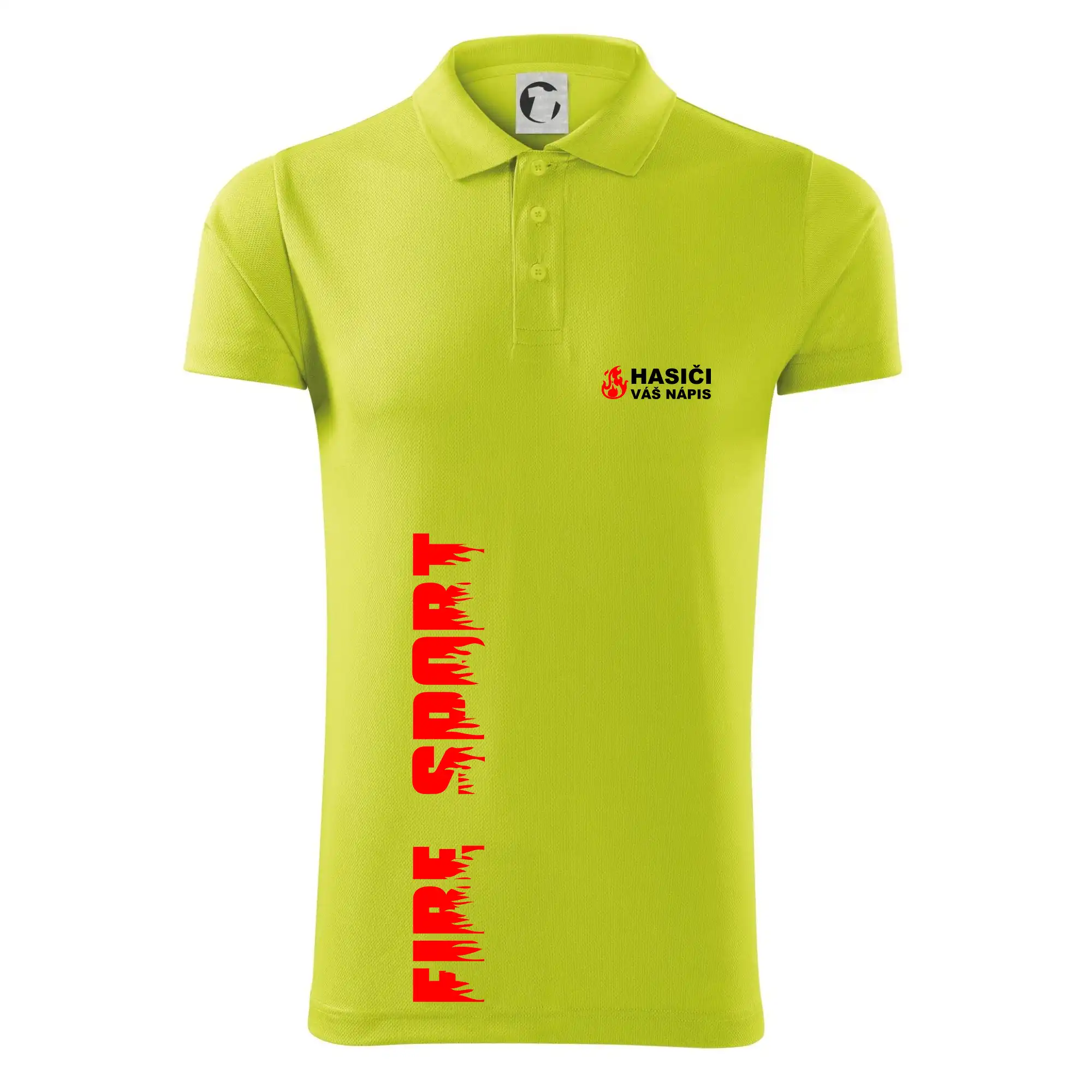 Hasiči (oheň,  Firesport, název sboru - vlastní nápis)