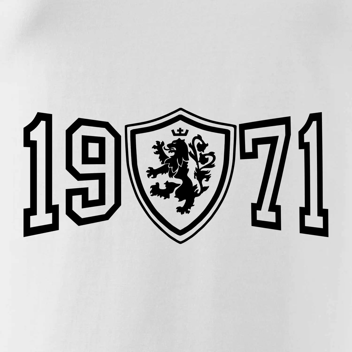Narozeninový motiv - znak - 1971