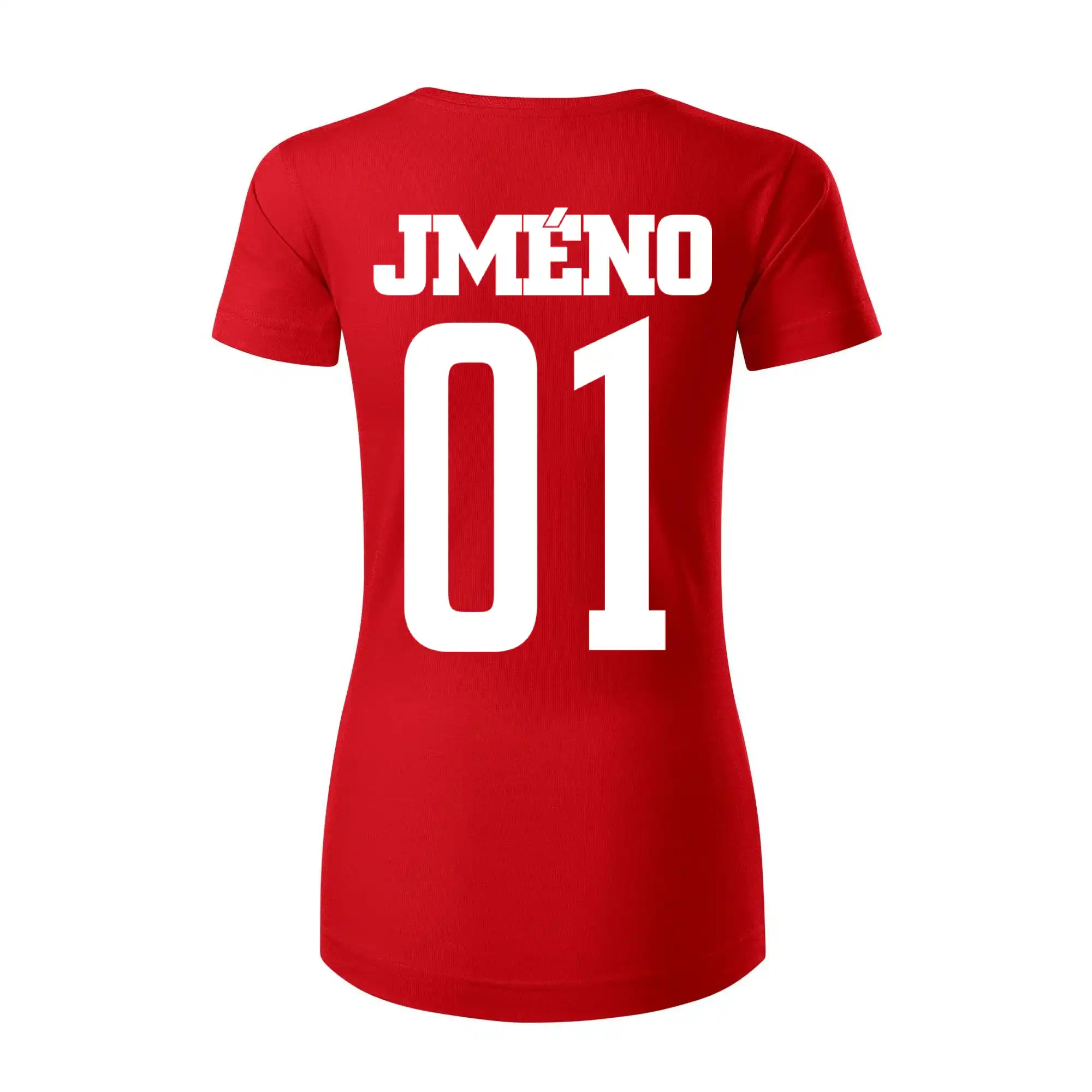 Fotbalový dres - vlastní jméno a číslo