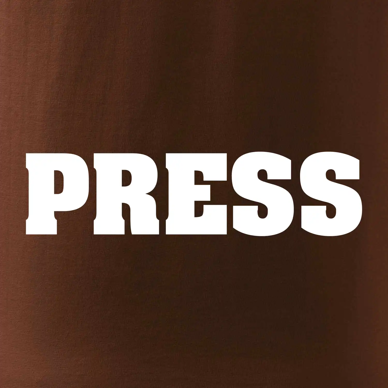 Novinář nápis - Press