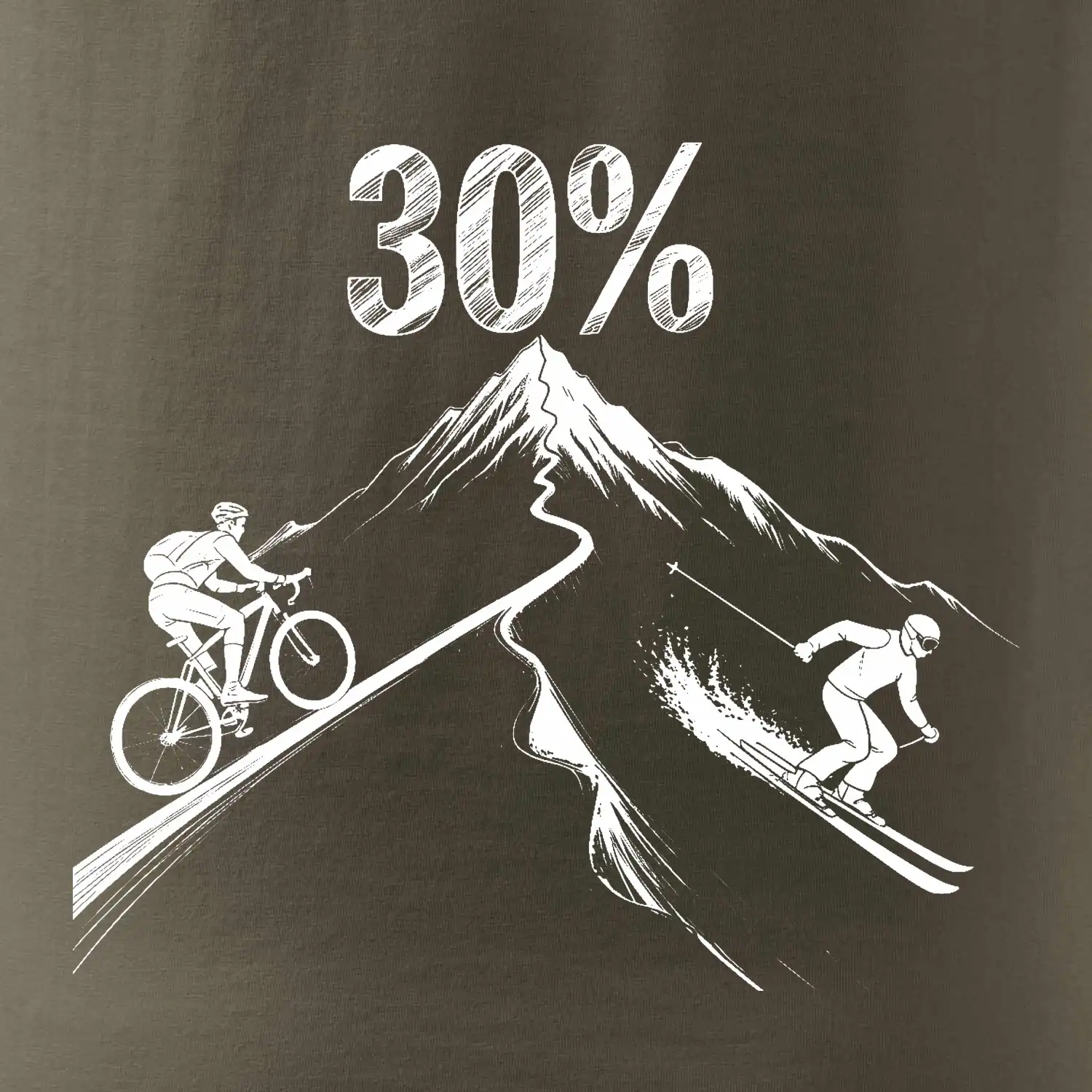Narozeniny cyklista a lyžař 30