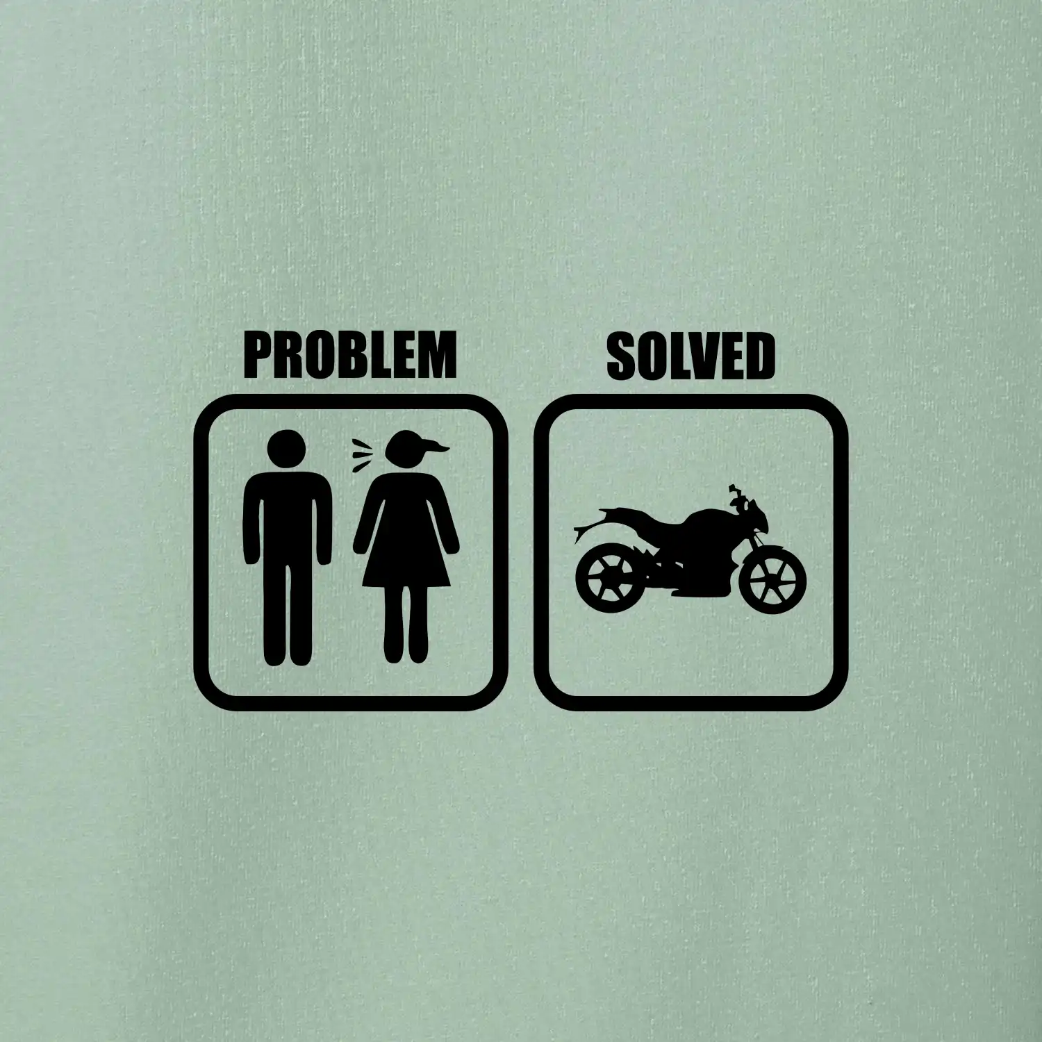 Problém silniční motorka