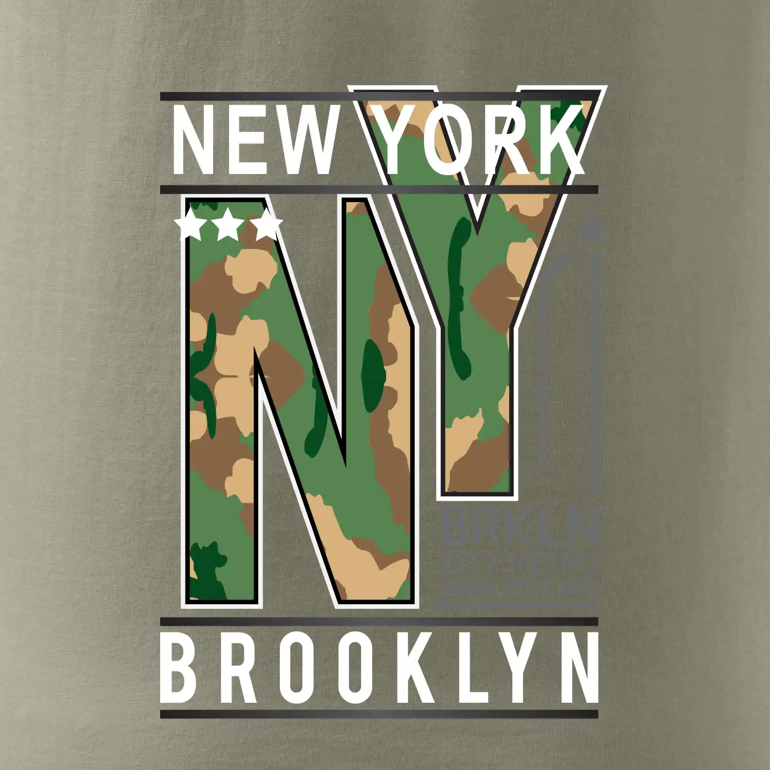 New York Brooklyn - maskáč