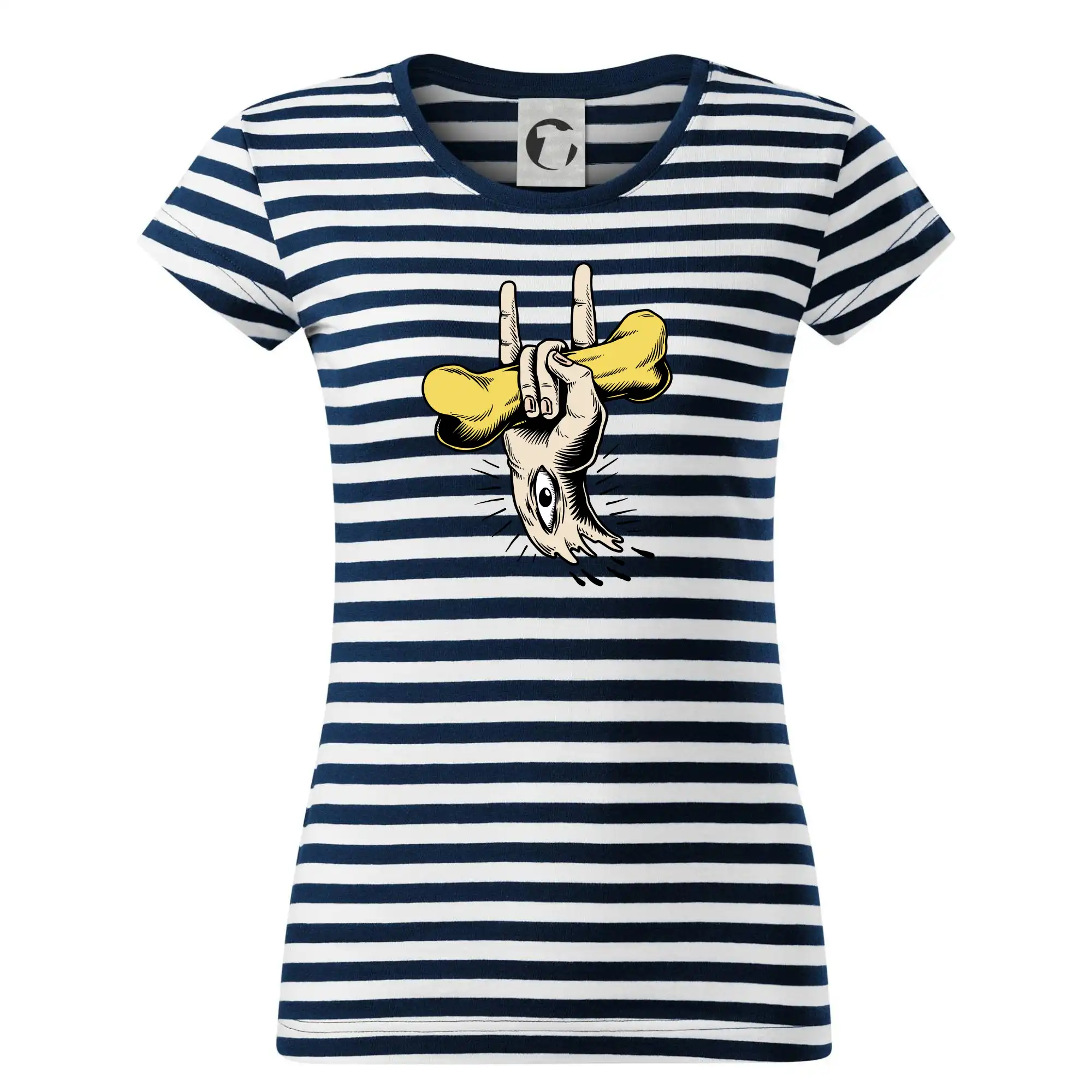 Rocková ruka kost a oko