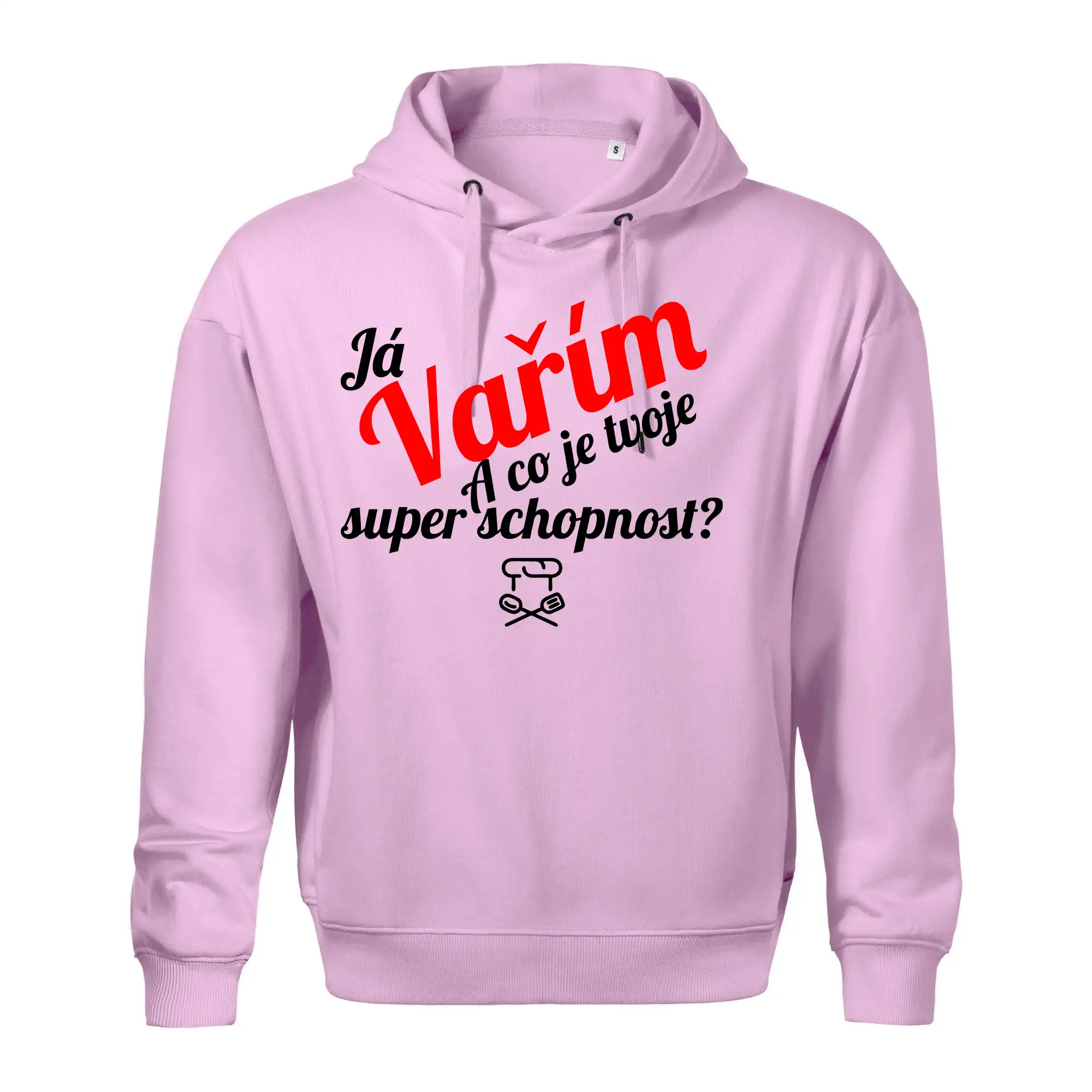 Já vařím - tvoje superschopnost? šikmý nápis